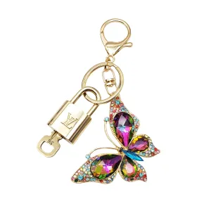 100%  Louis Vuitton Lock and Key with Unbranded Keychain, Keycharm, Bagcharm