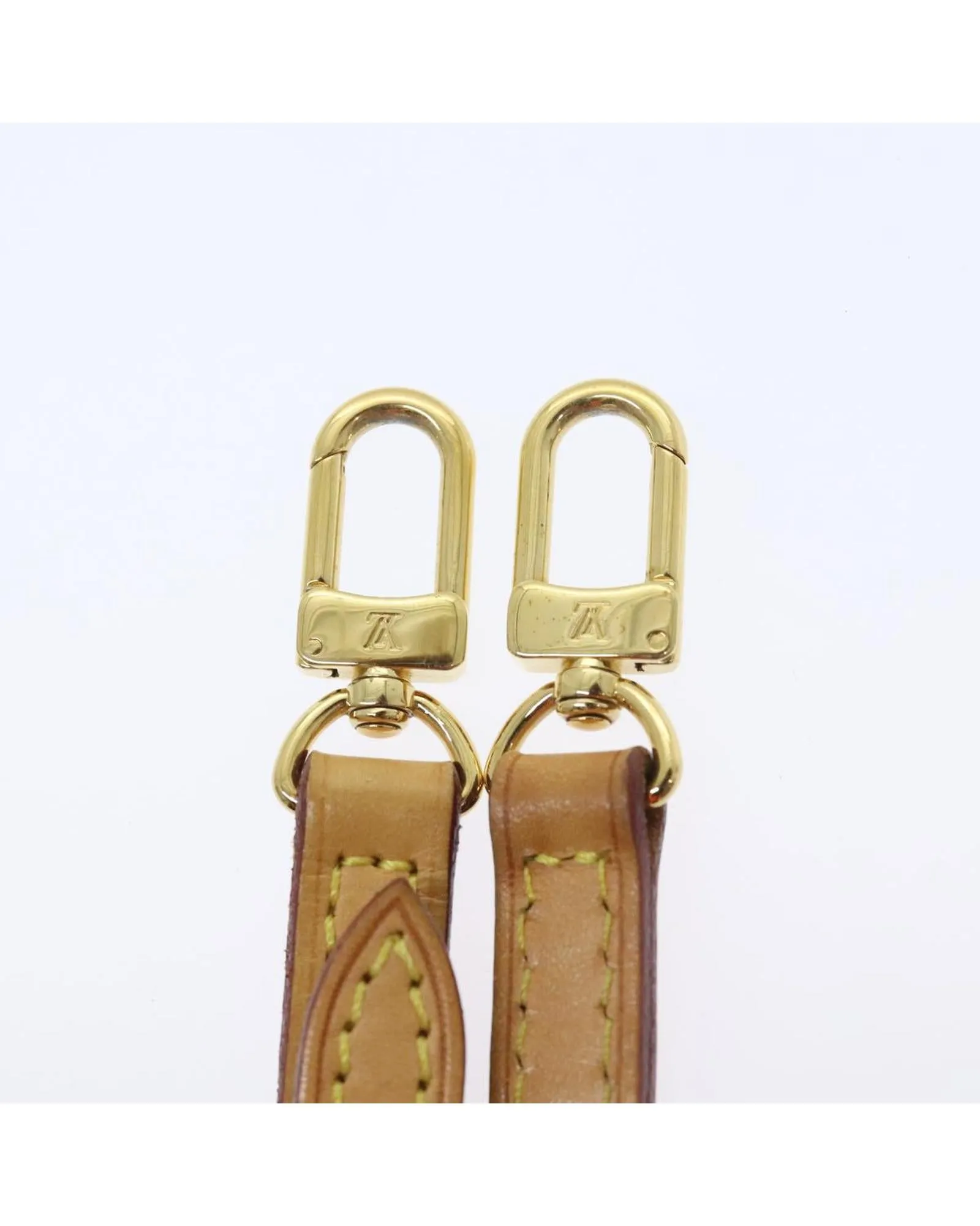 Adjustable Leather Shoulder Strap with Metal Fittings