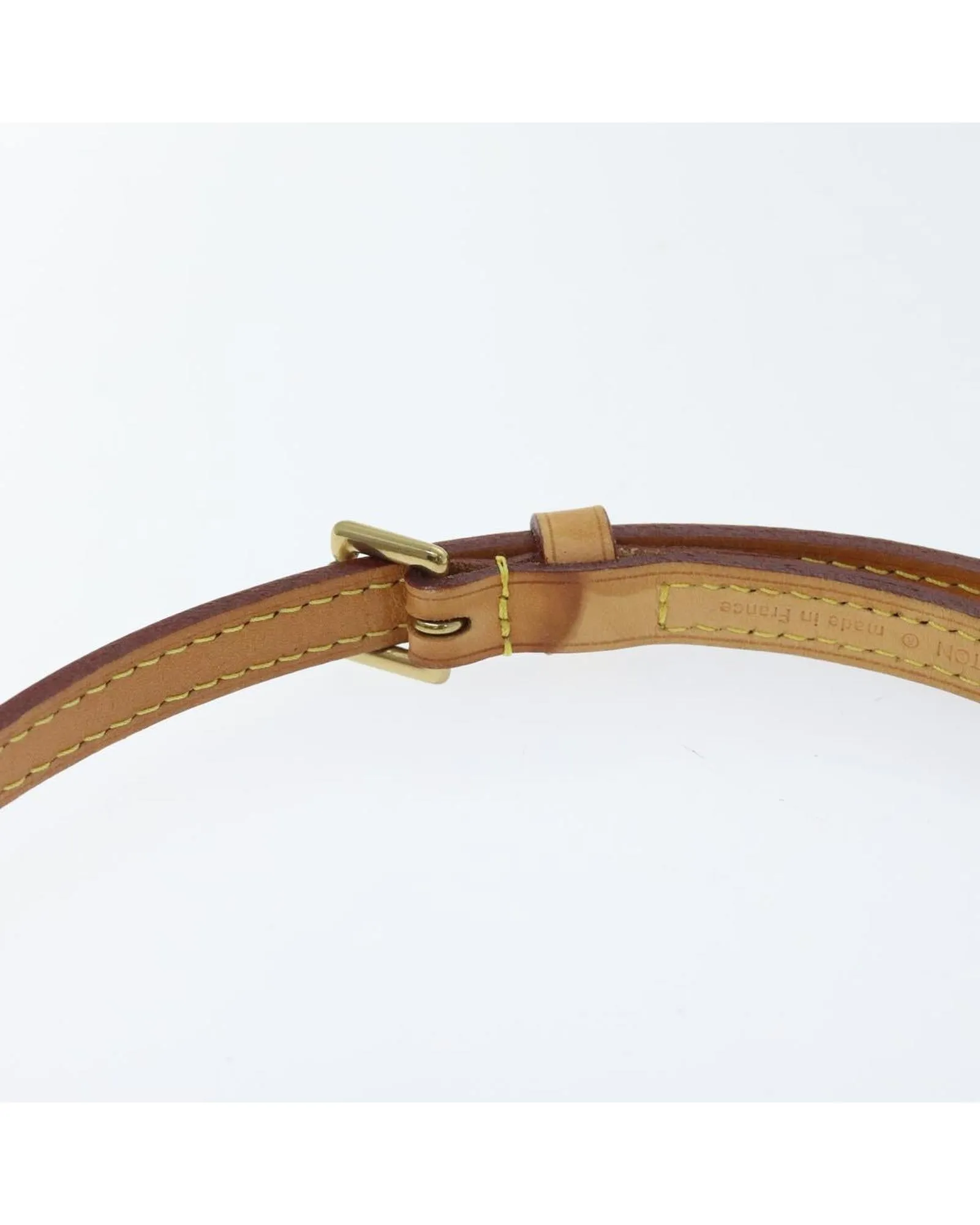 Adjustable Leather Shoulder Strap with Metal Fittings