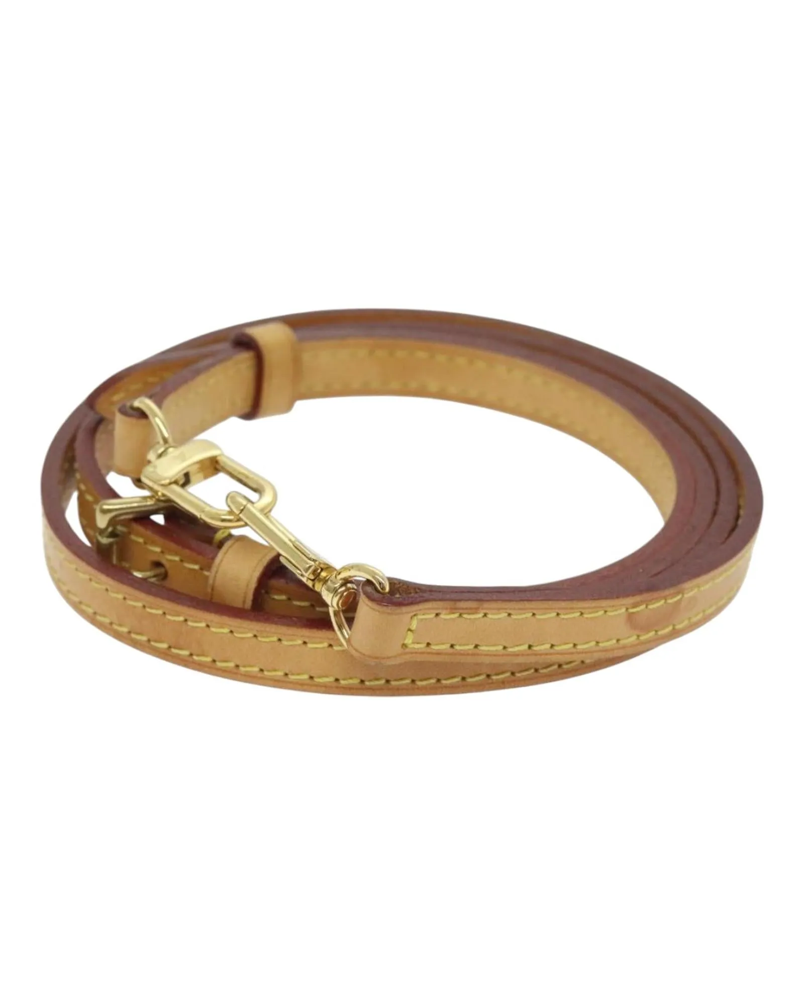Adjustable Leather Shoulder Strap with Metal Fittings