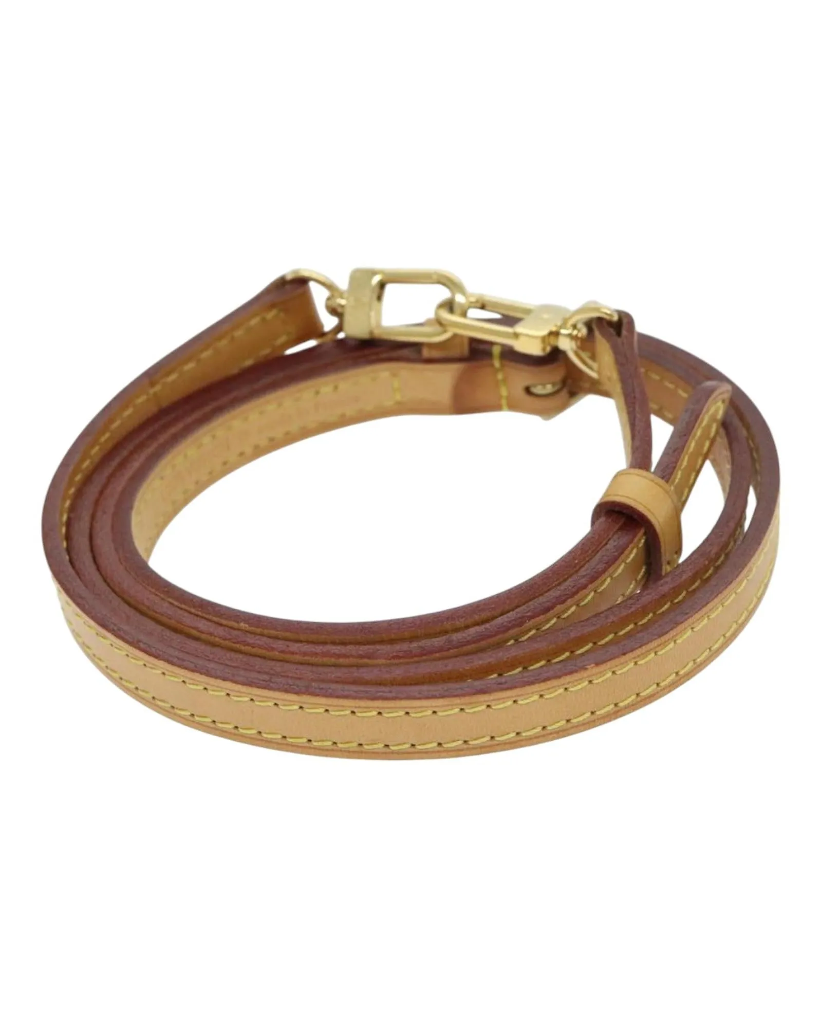 Adjustable Leather Shoulder Strap with Metal Fittings