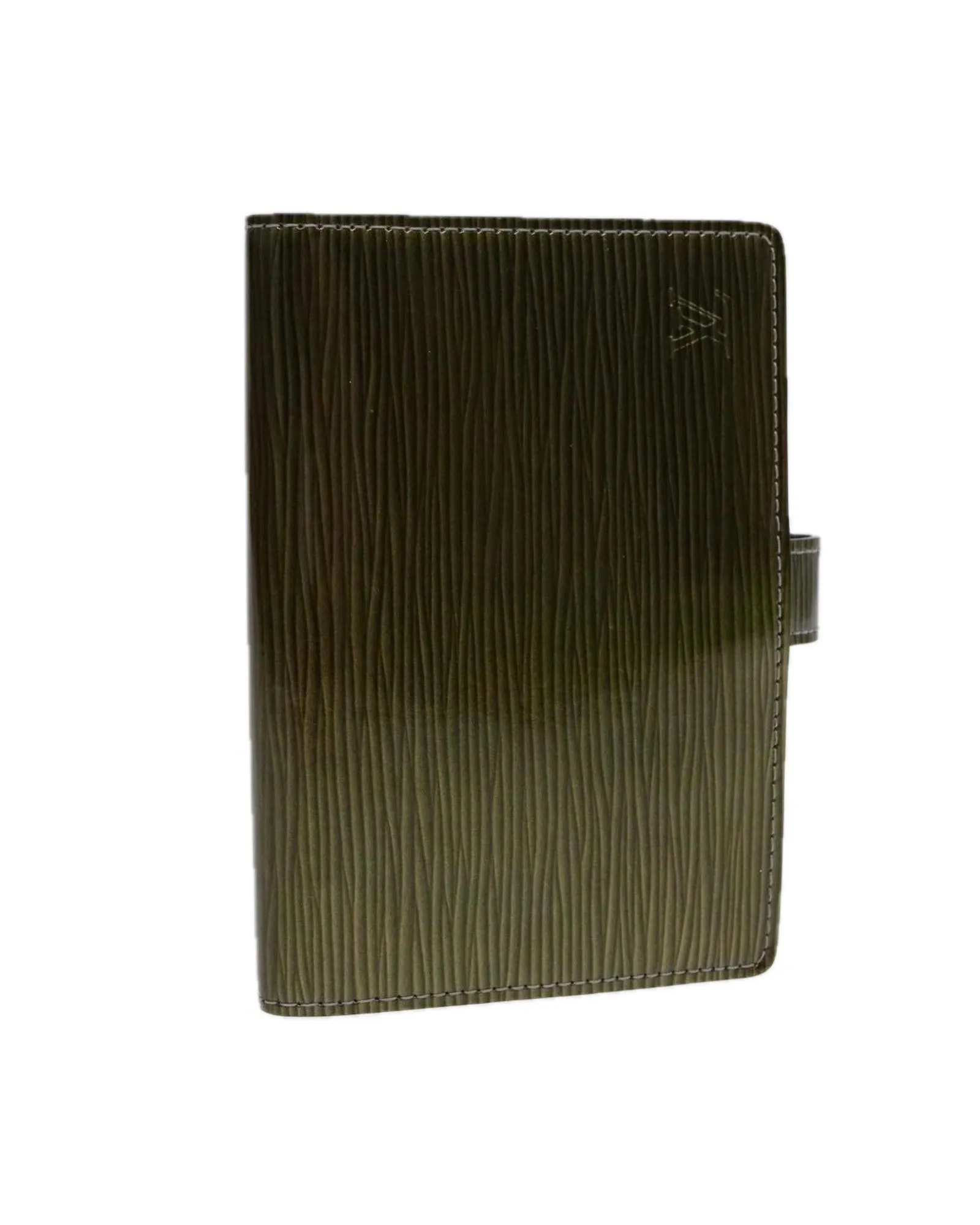 Agenda PM Olive Epi Leather Organizer