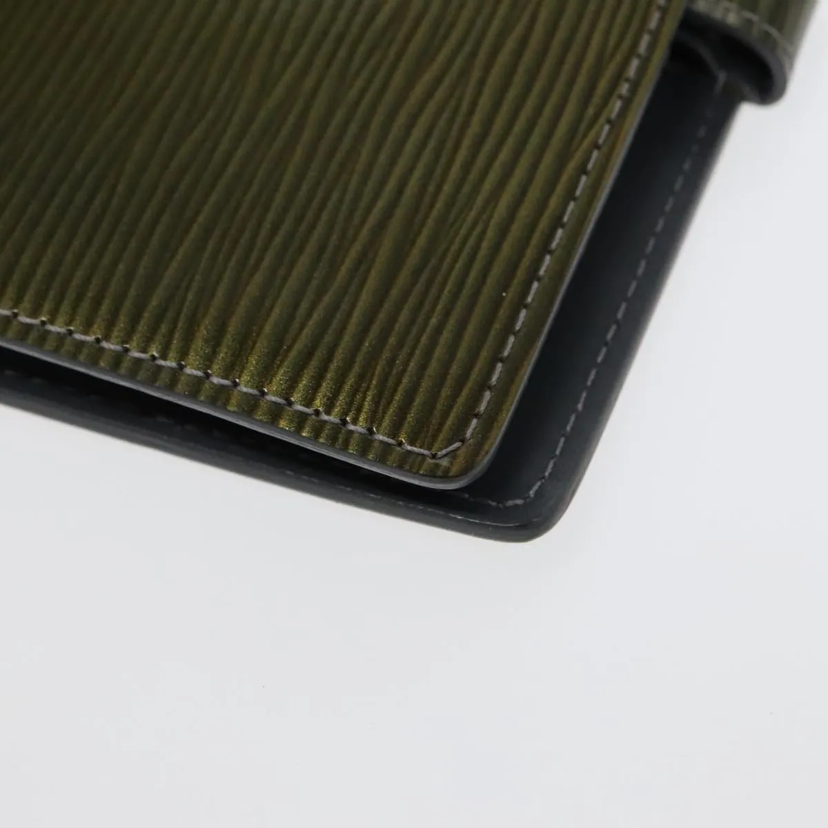 Agenda PM Olive Epi Leather Organizer