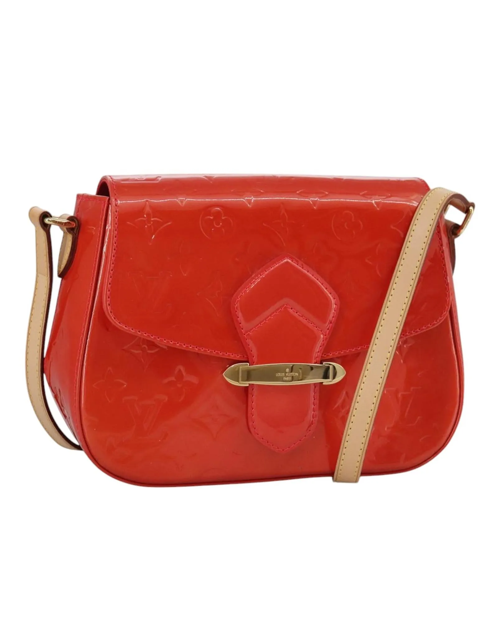 Alma BB Crossbody Red Patent Leather