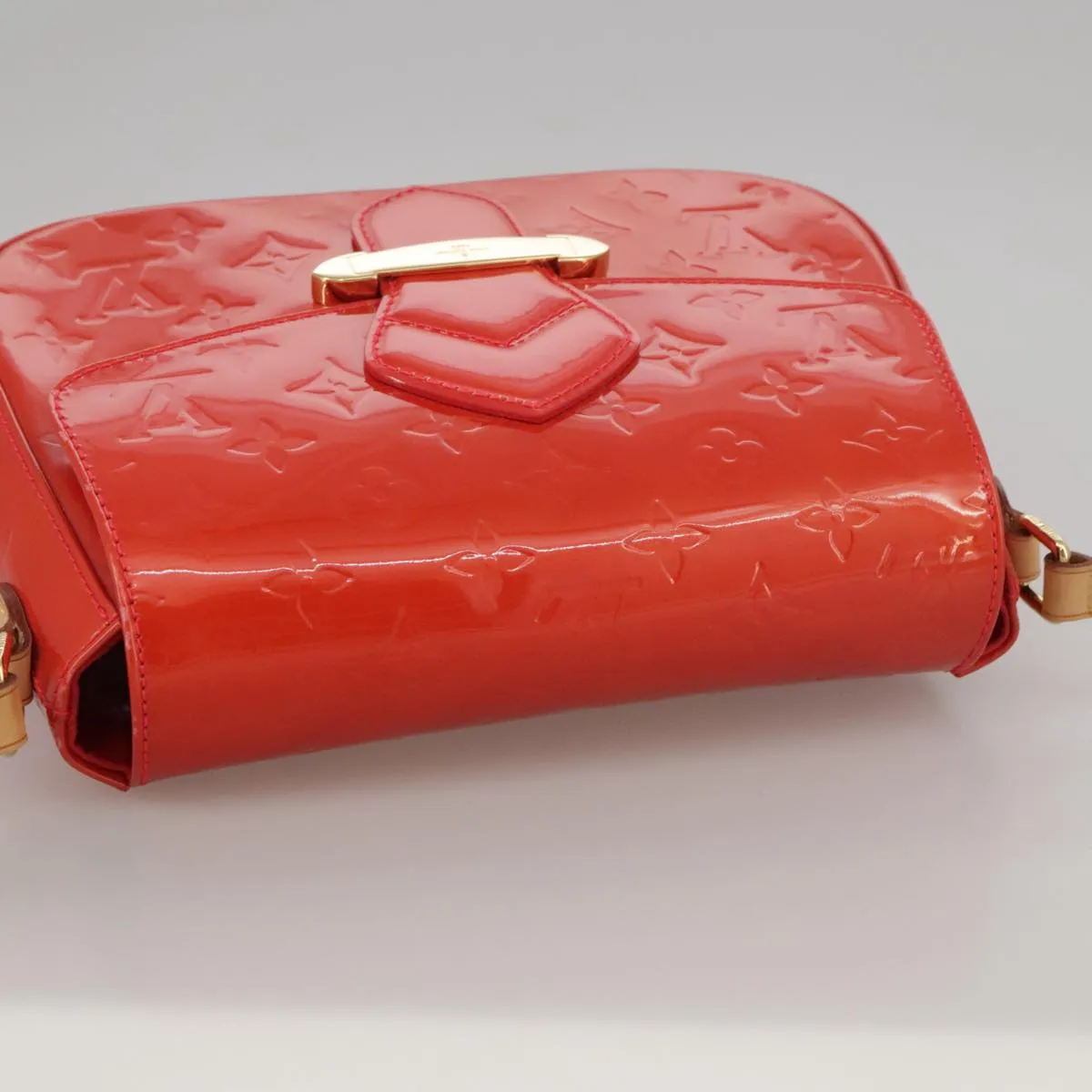 Alma BB Crossbody Red Patent Leather