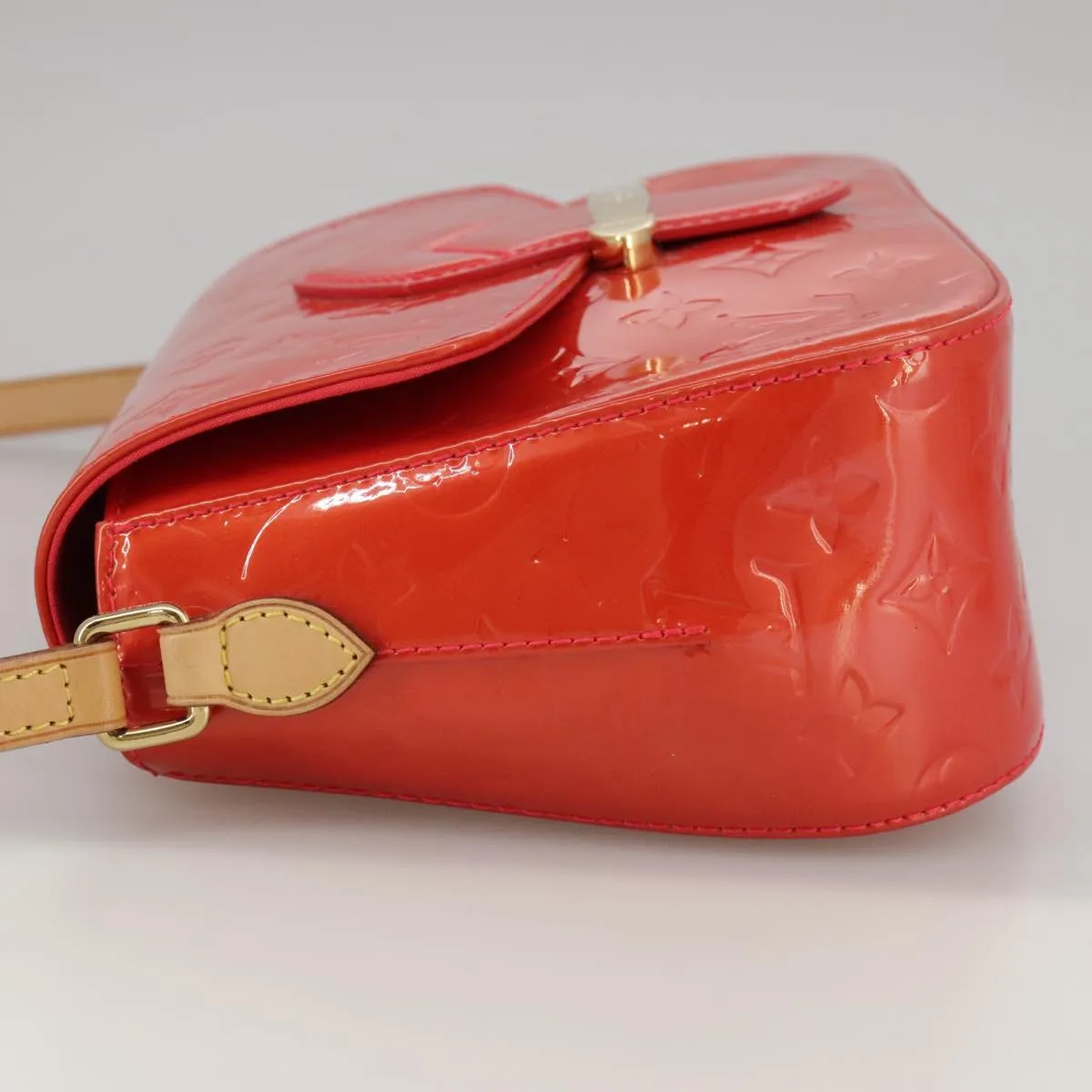 Alma BB Crossbody Red Patent Leather