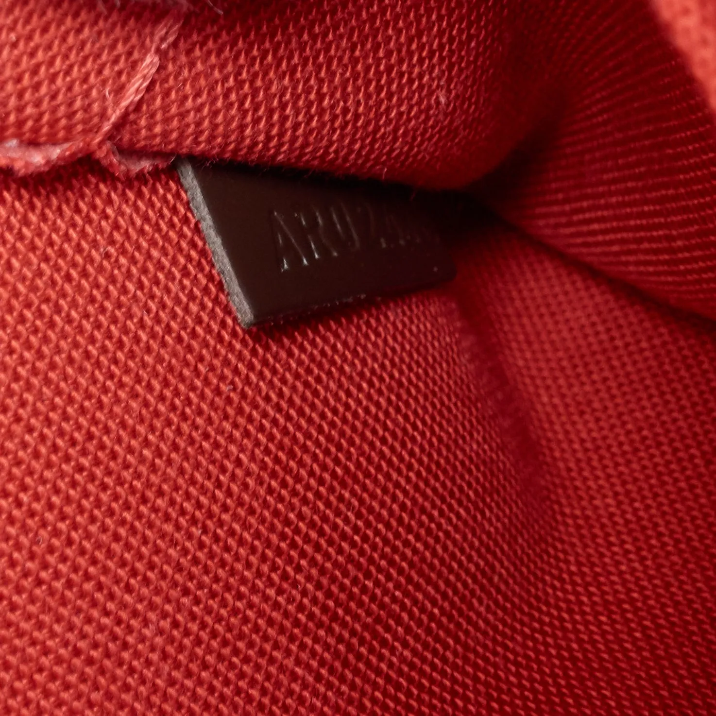 Alma BB Damier Ebene Canvas Handbag