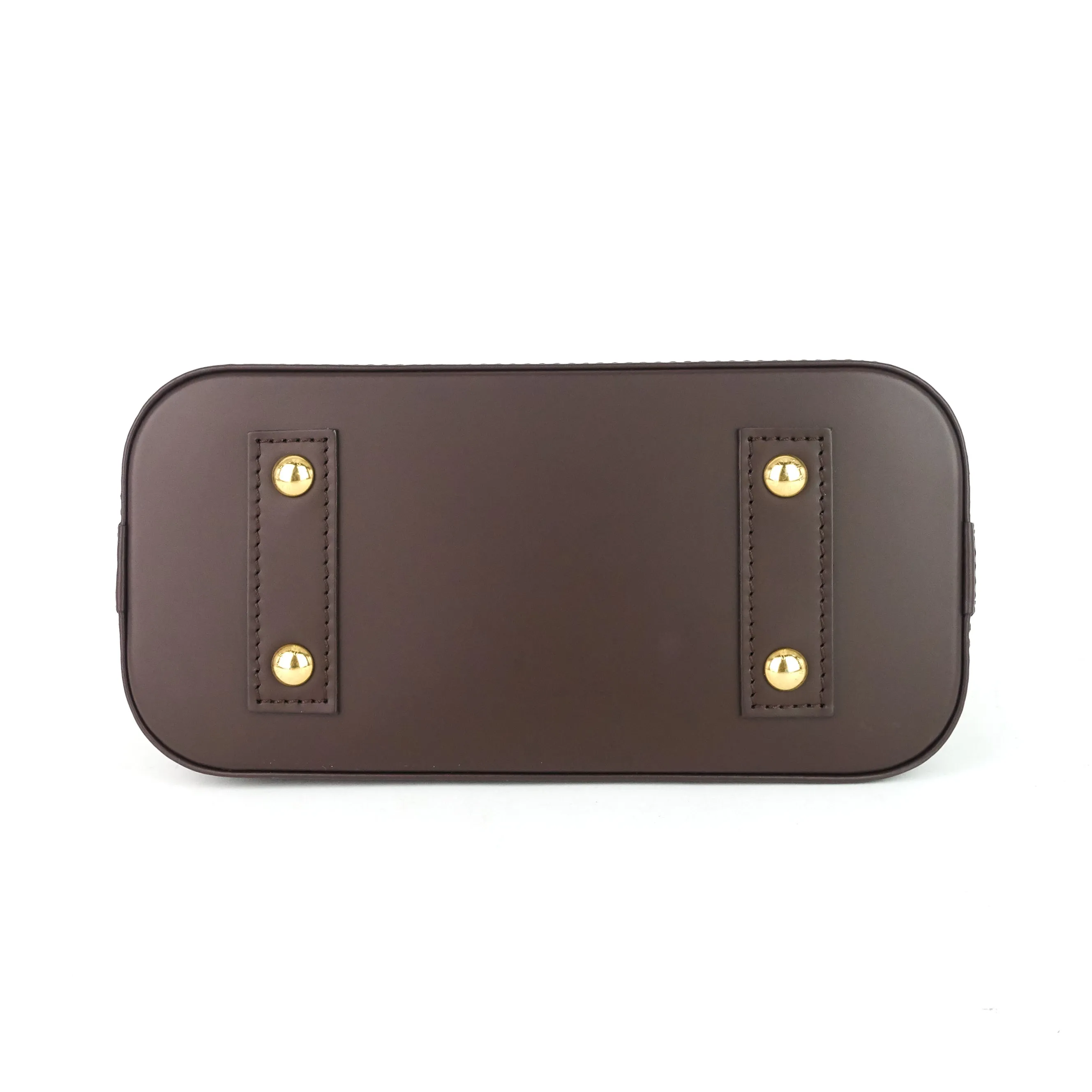 Alma BB Damier Ebene Canvas Handbag