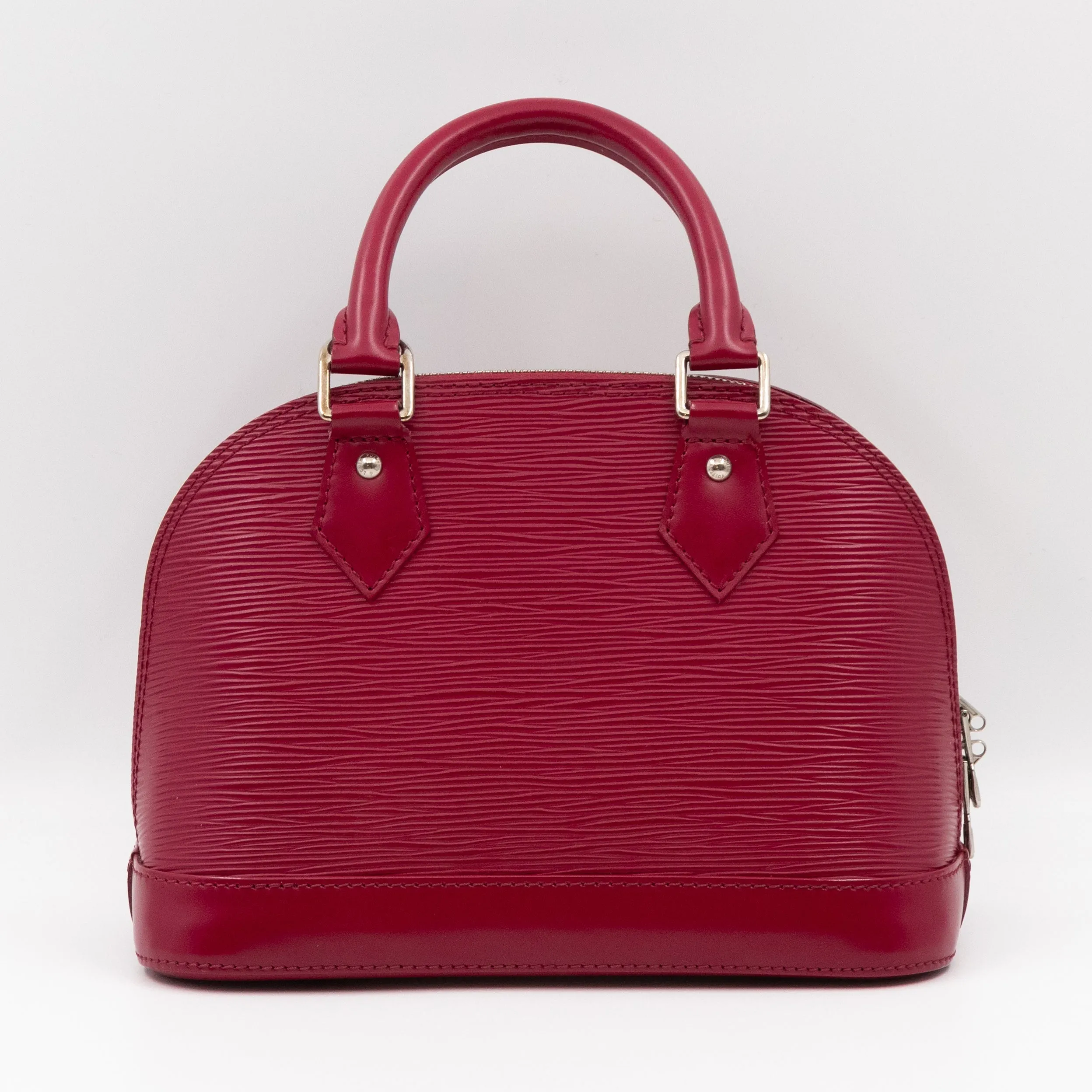 Alma BB Epi Leather Fuchsia