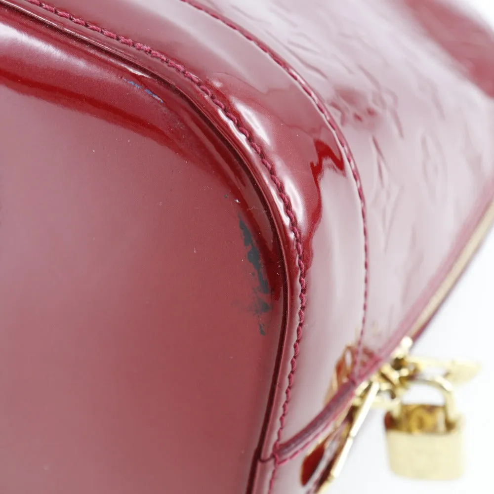 Alma BB Monogram Vernis Patent Leather Handbag