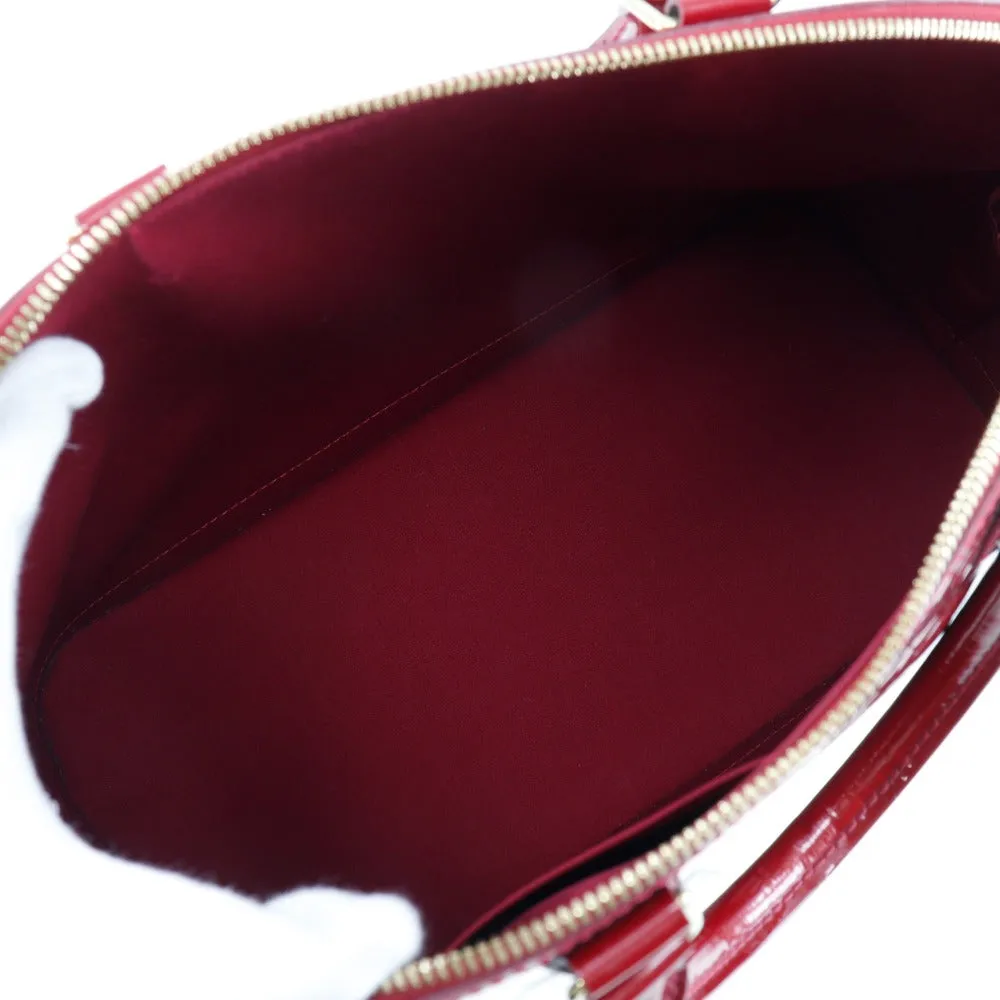 Alma BB Monogram Vernis Patent Leather Handbag