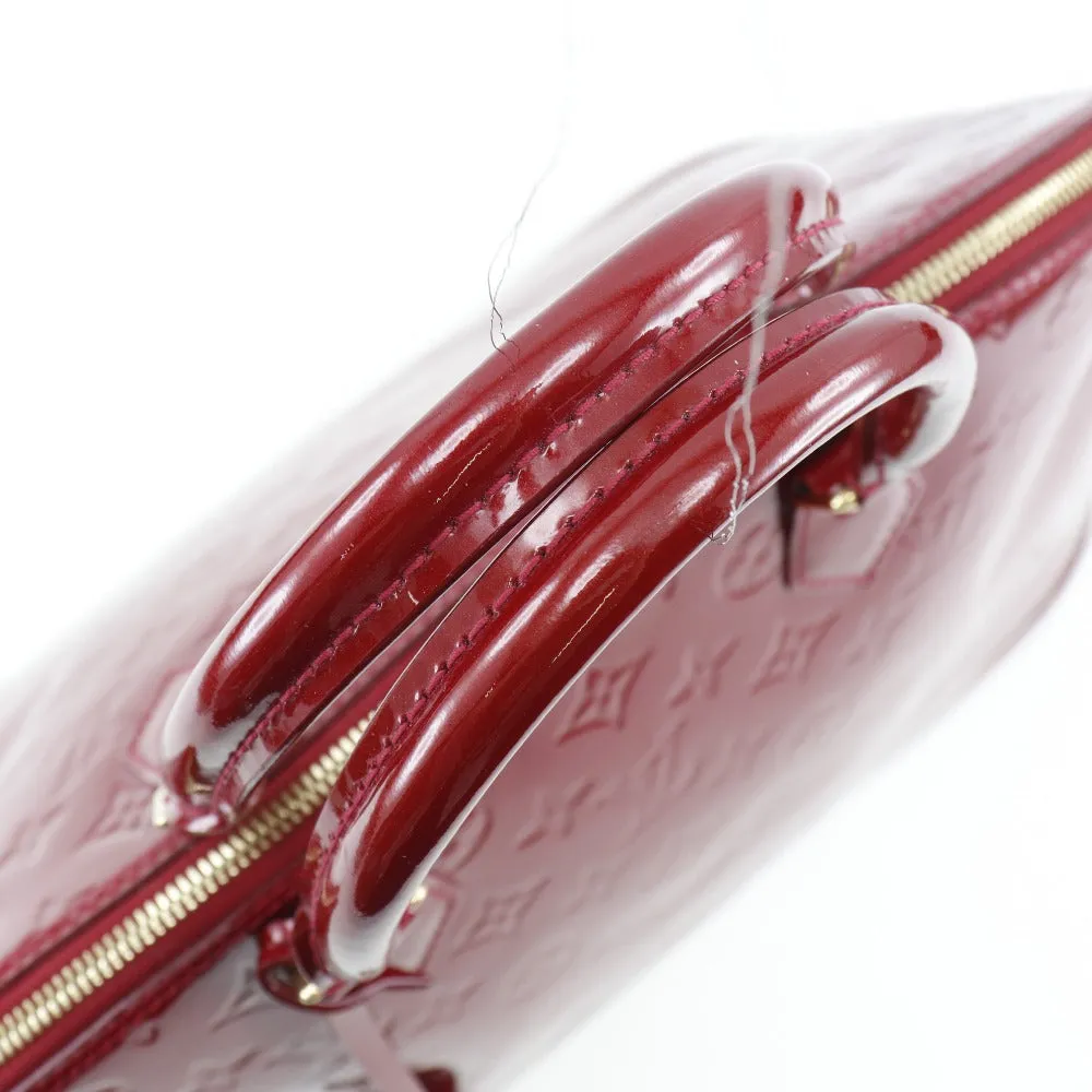 Alma BB Monogram Vernis Patent Leather Handbag