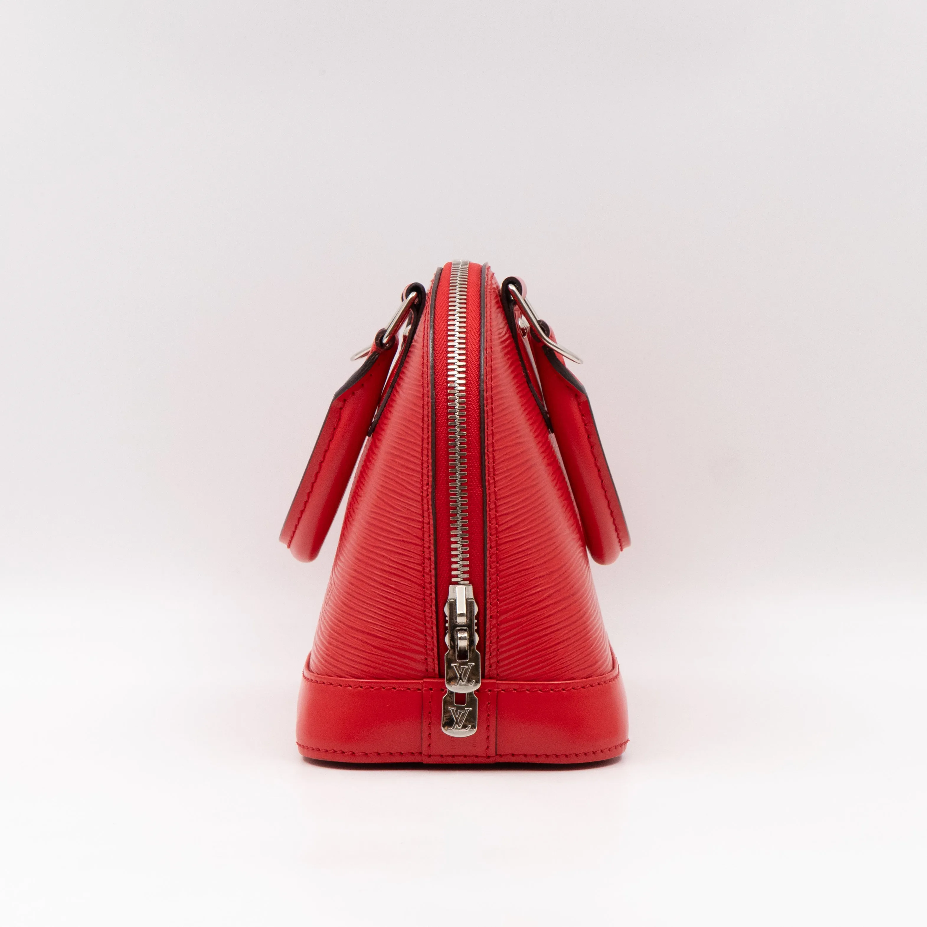 Alma BB Red Epi Leather