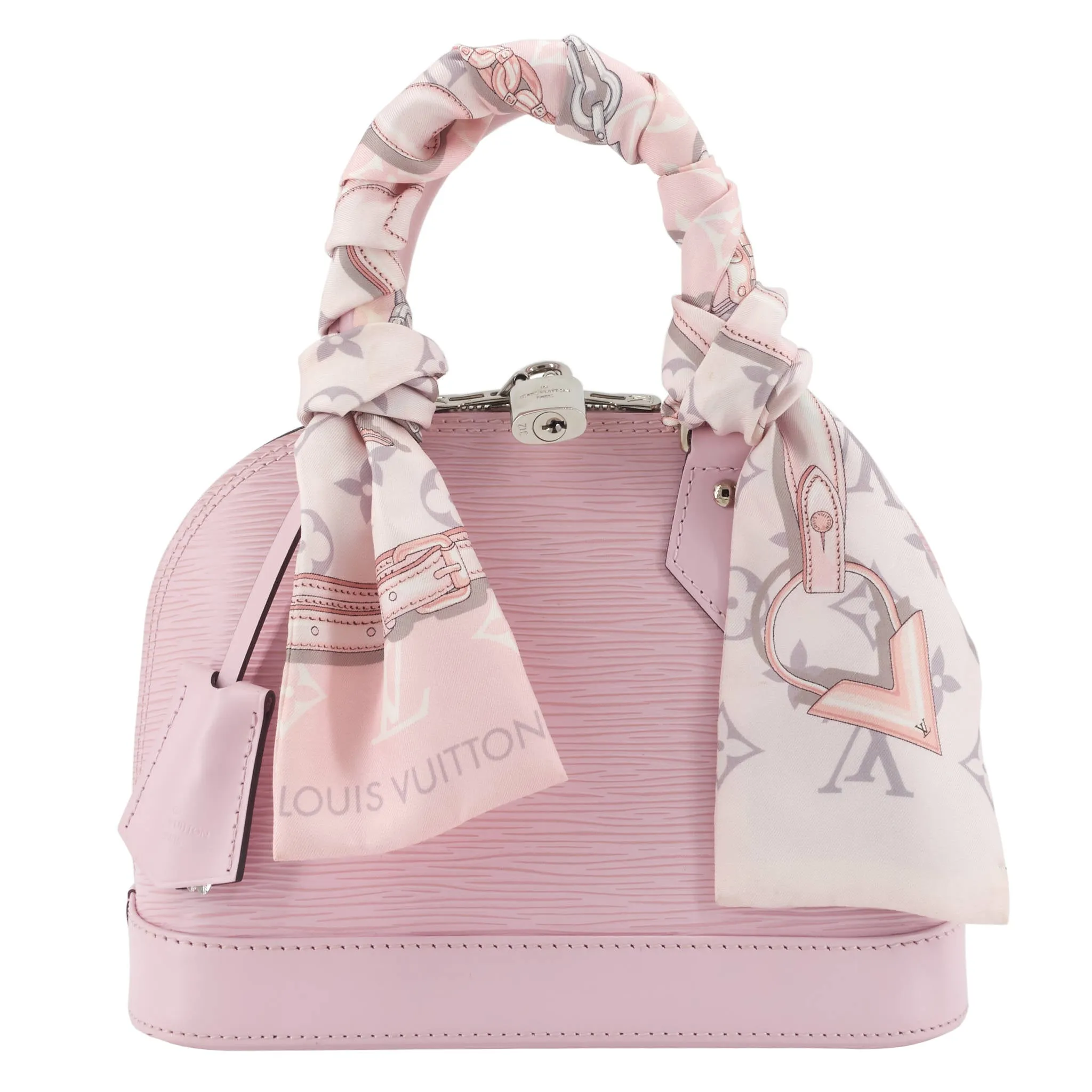 Alma BB SL Epi Leather Guimauve Bag