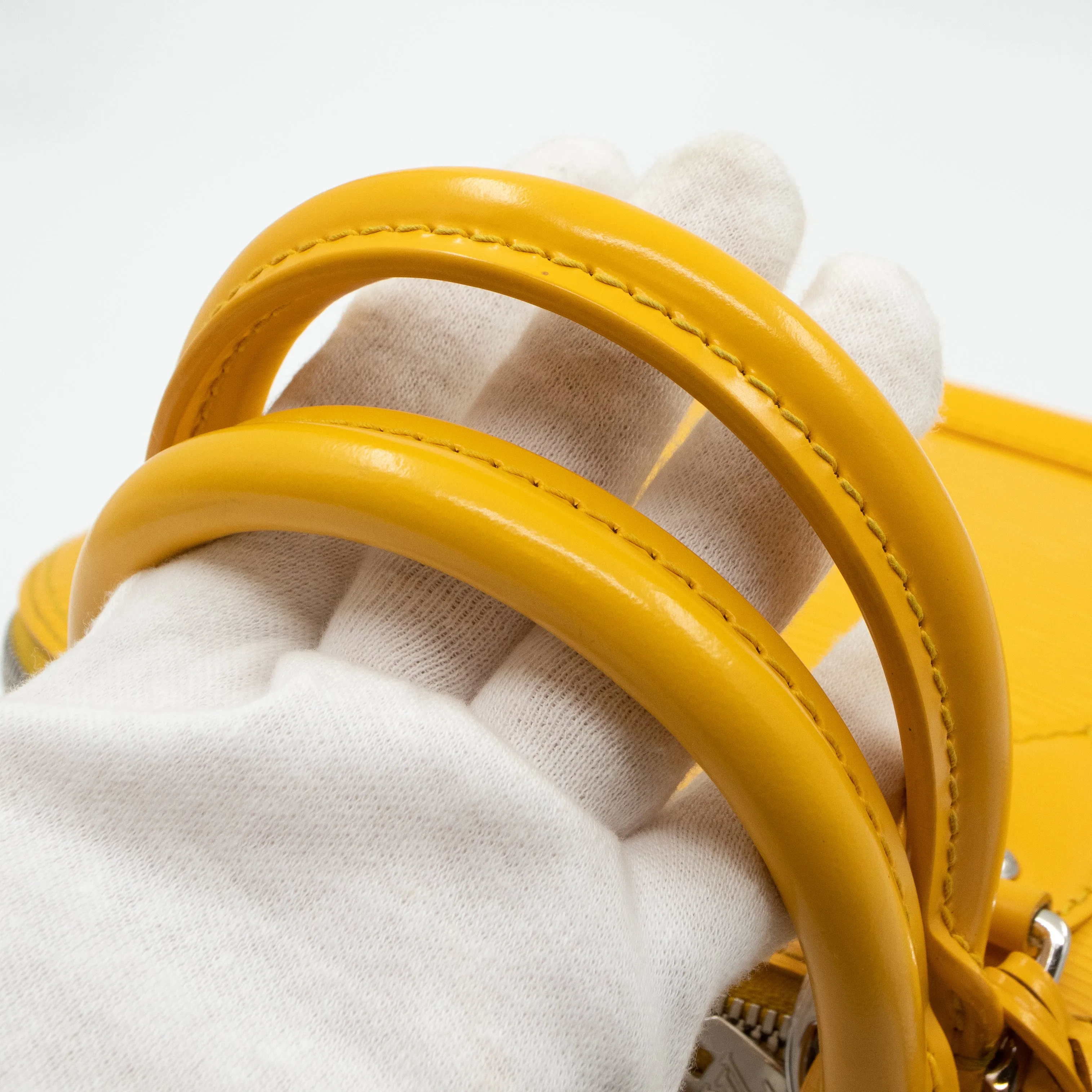 Alma BB Yellow Epi Leather
