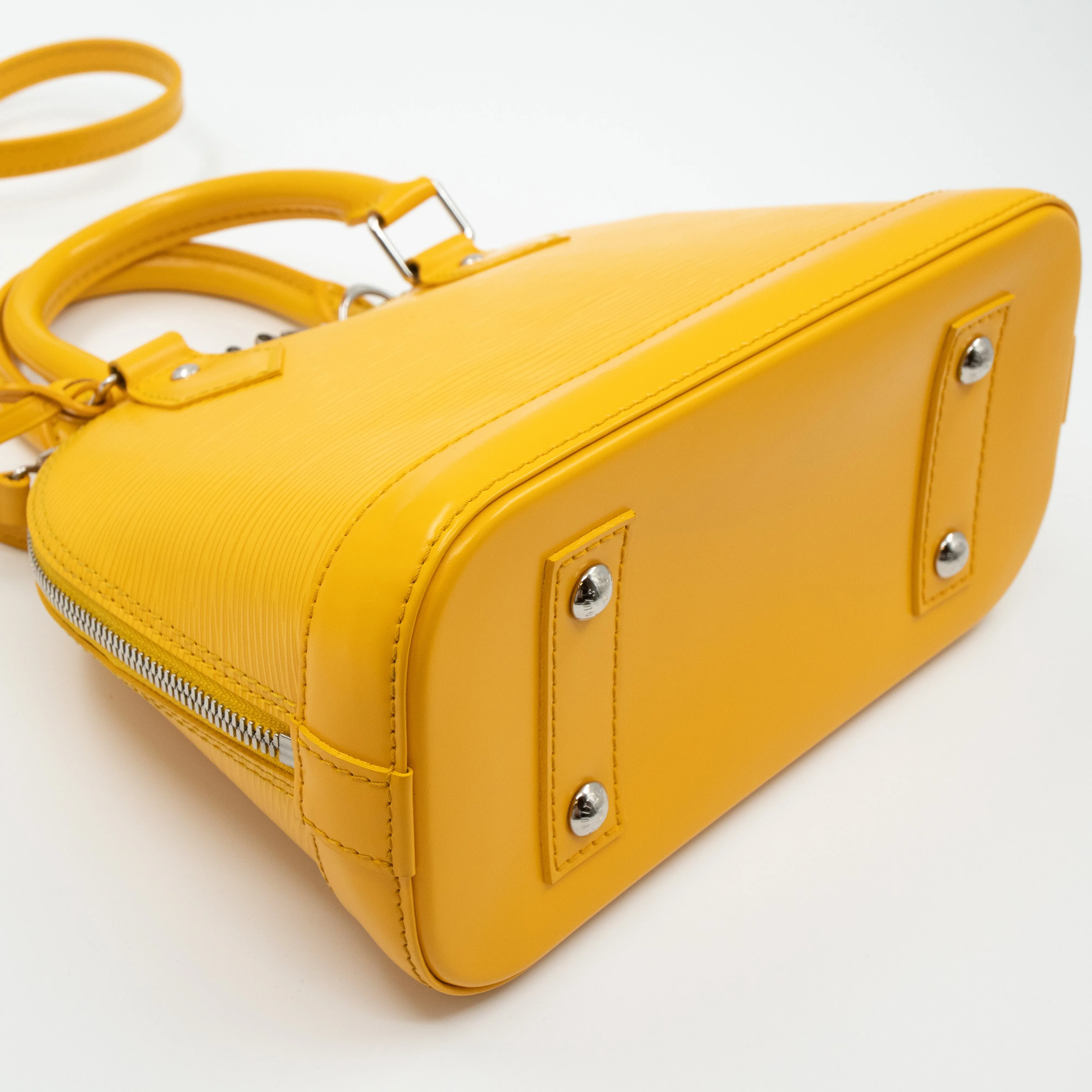Alma BB Yellow Epi Leather