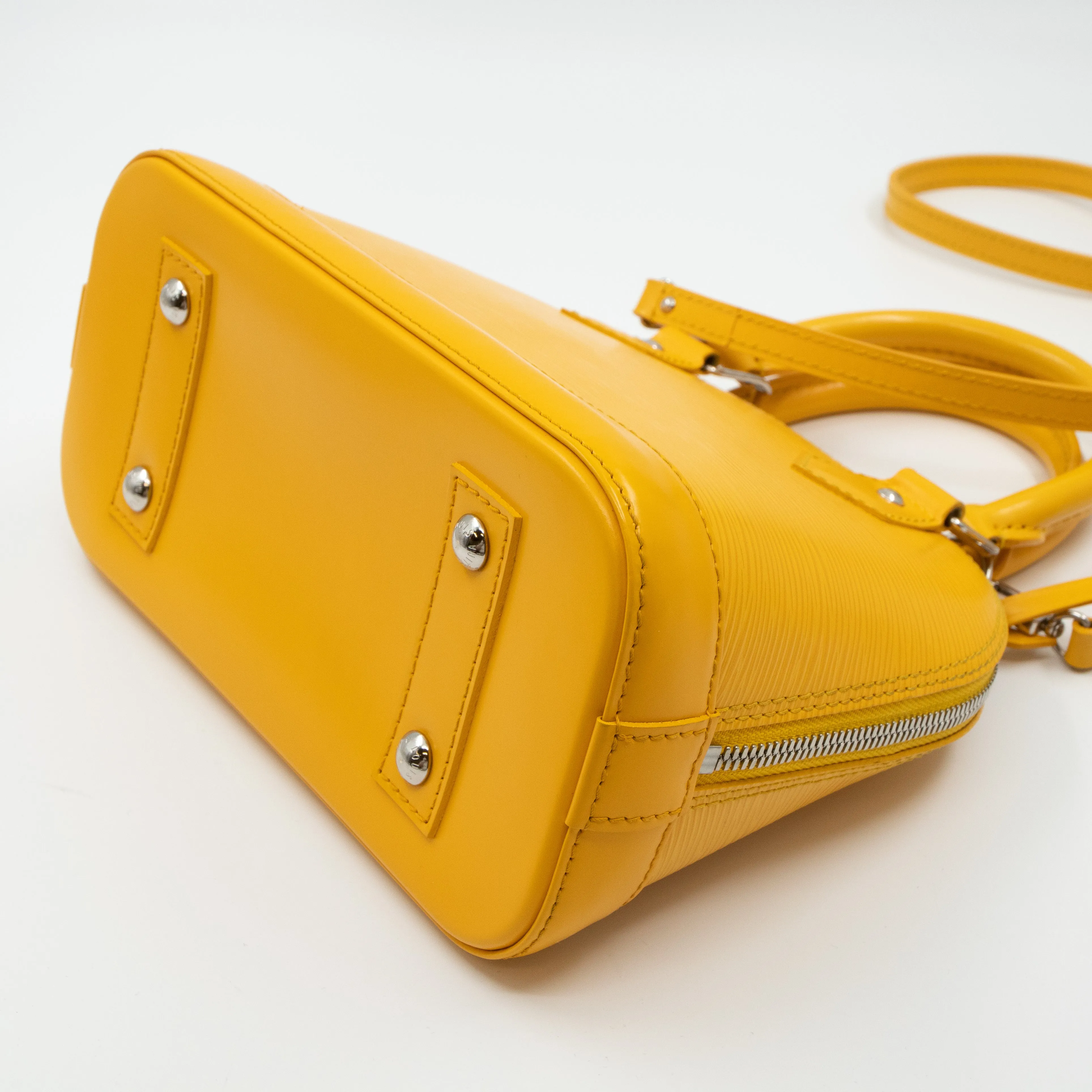 Alma BB Yellow Epi Leather