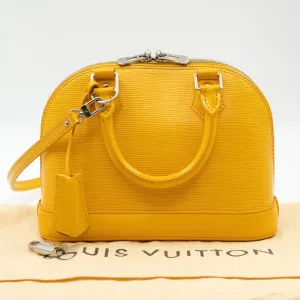 Alma BB Yellow Epi Leather