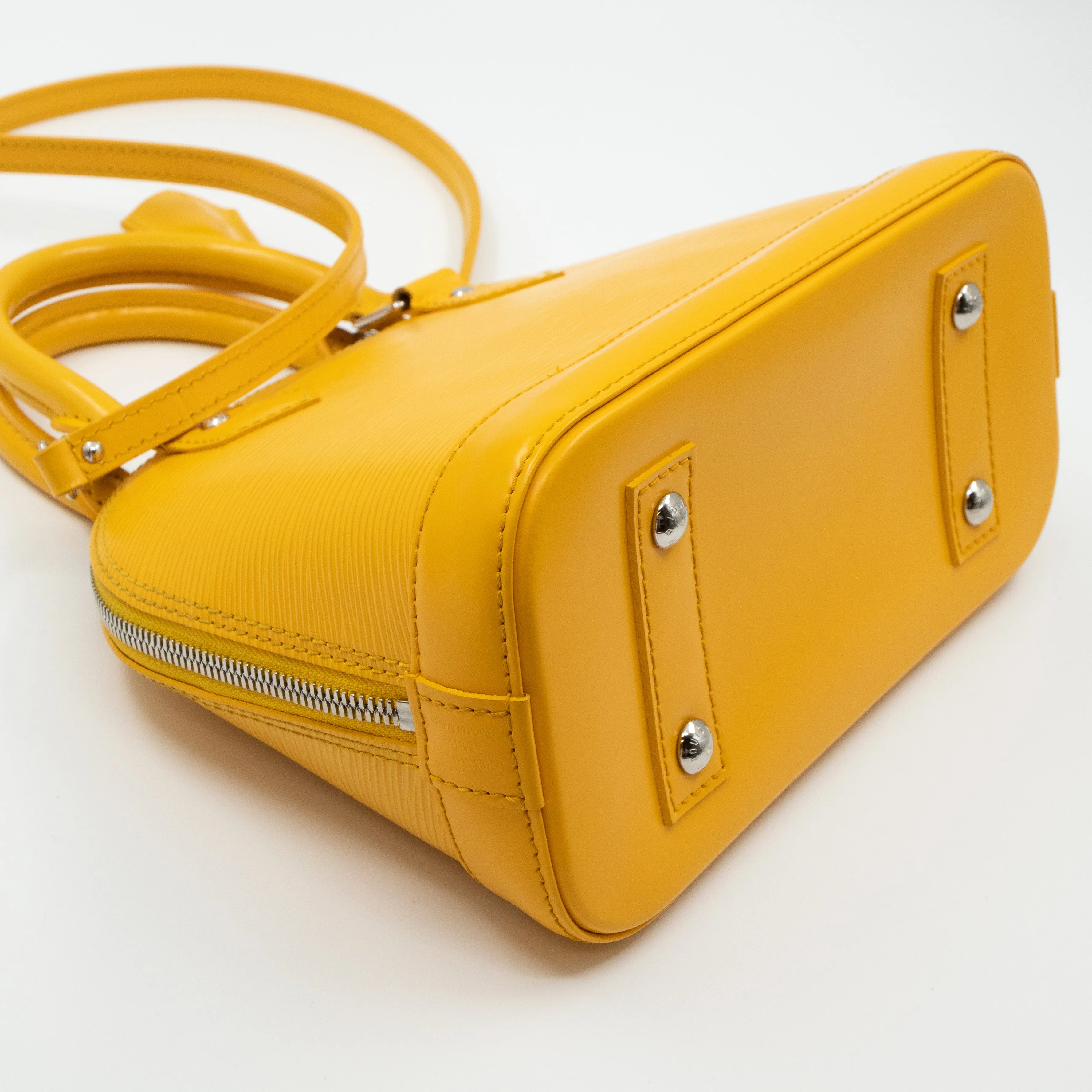 Alma BB Yellow Epi Leather