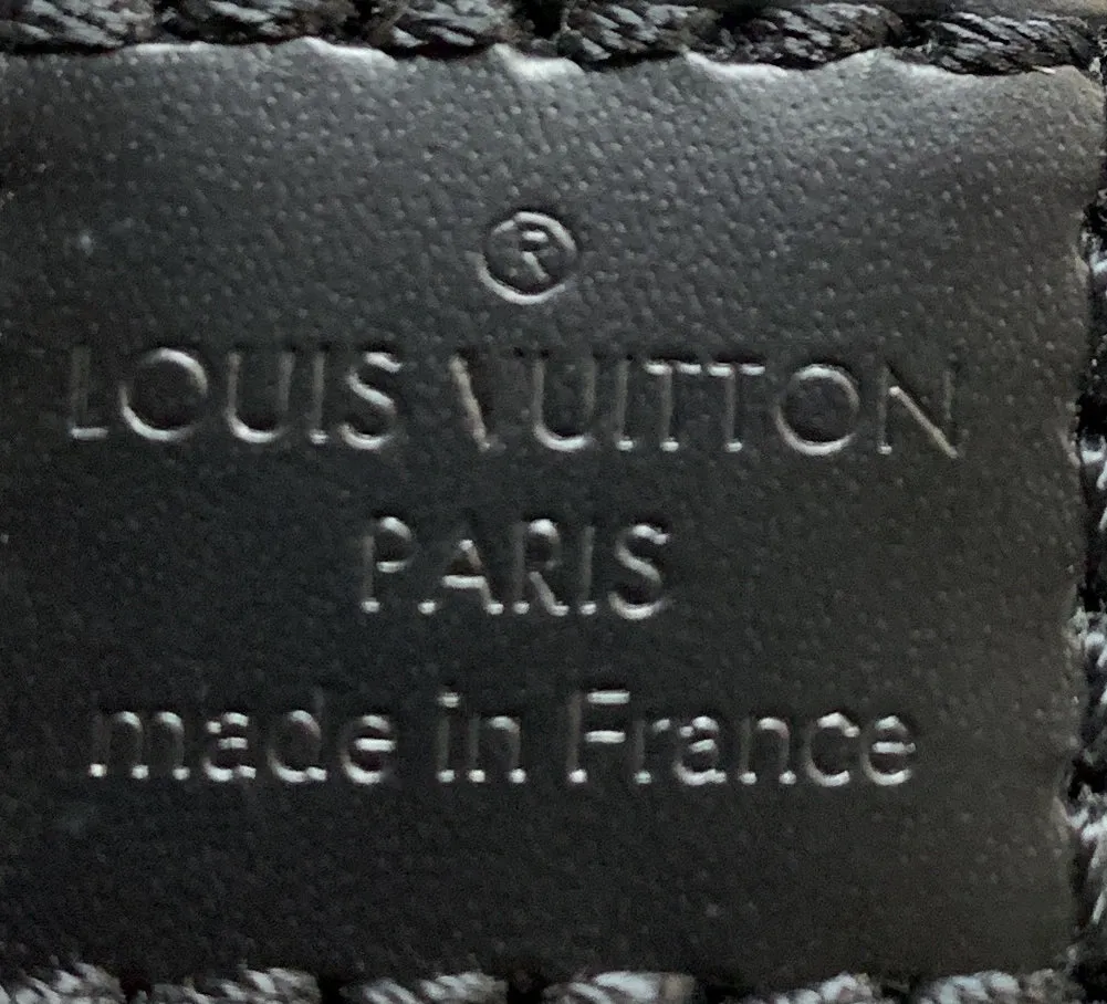 Alma Handbag Epi Leather with Logo Jacquard Strap BB