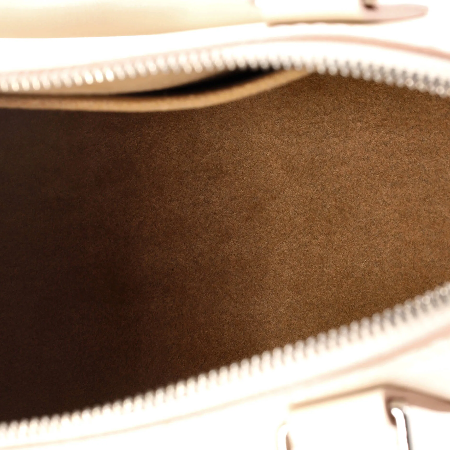 Alma Handbag Epi Leather with Logo Jacquard Strap BB