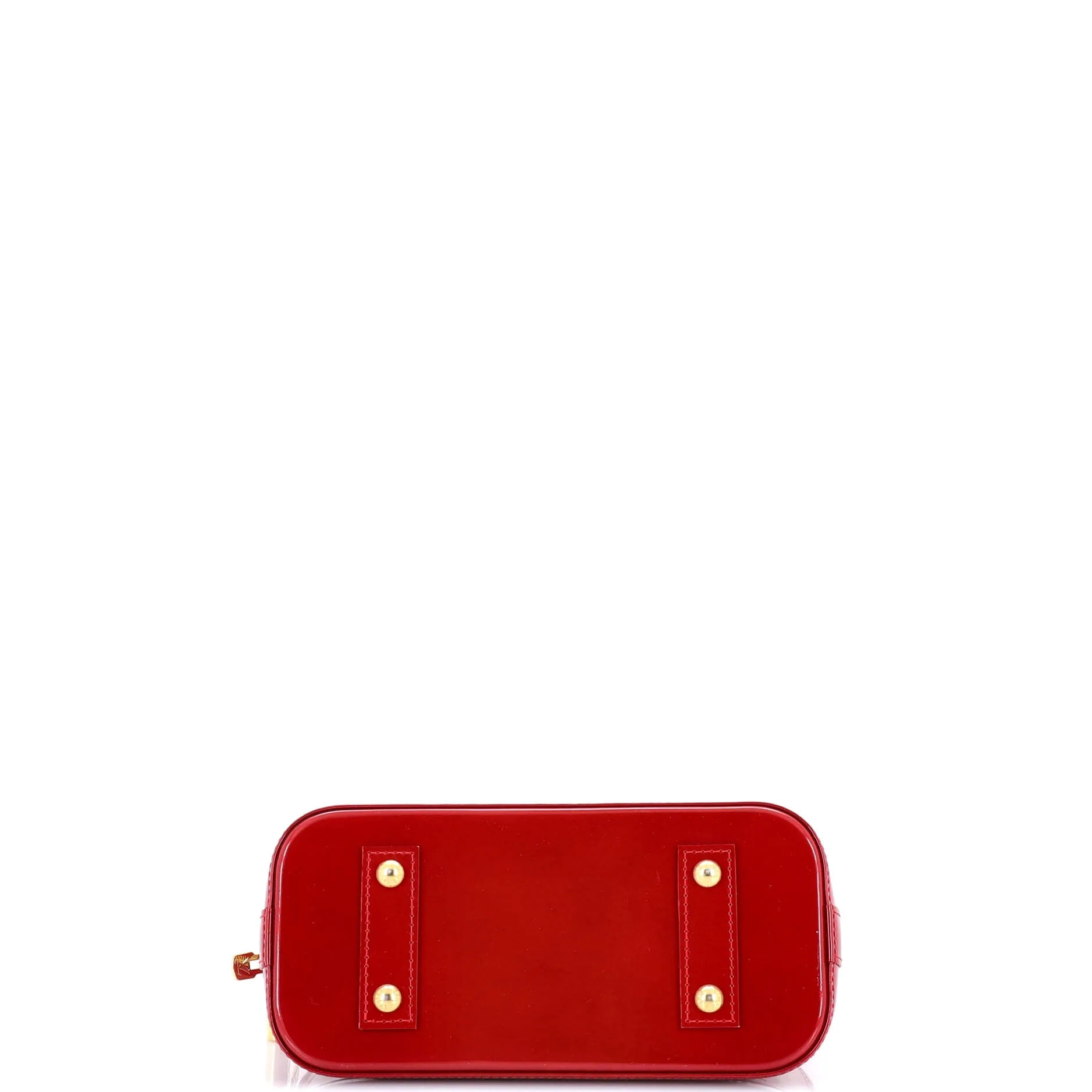 Alma Handbag Limited Edition Monogram Vernis Rayures BB