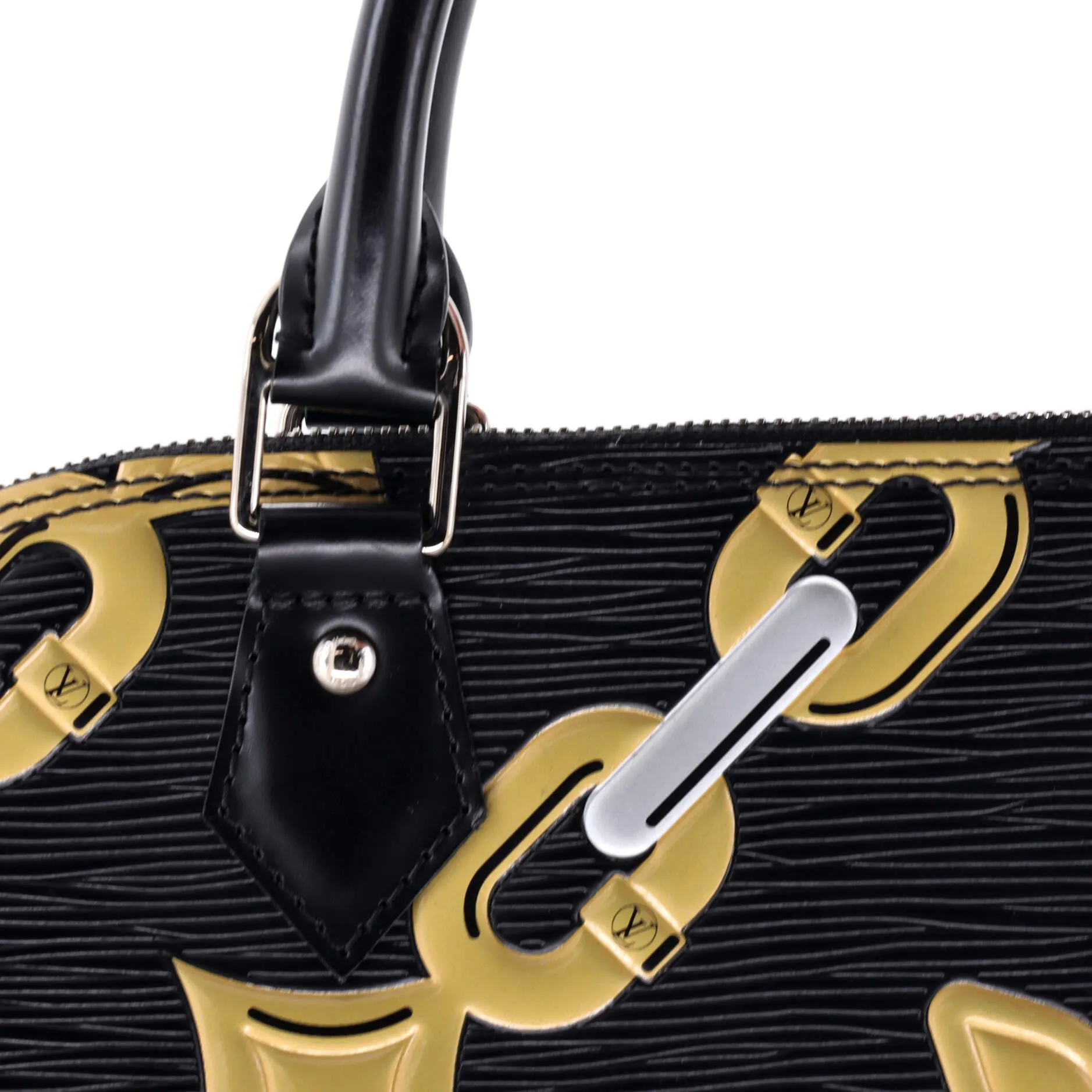 Alma Handbag Limited Edition Print Epi Leather PM