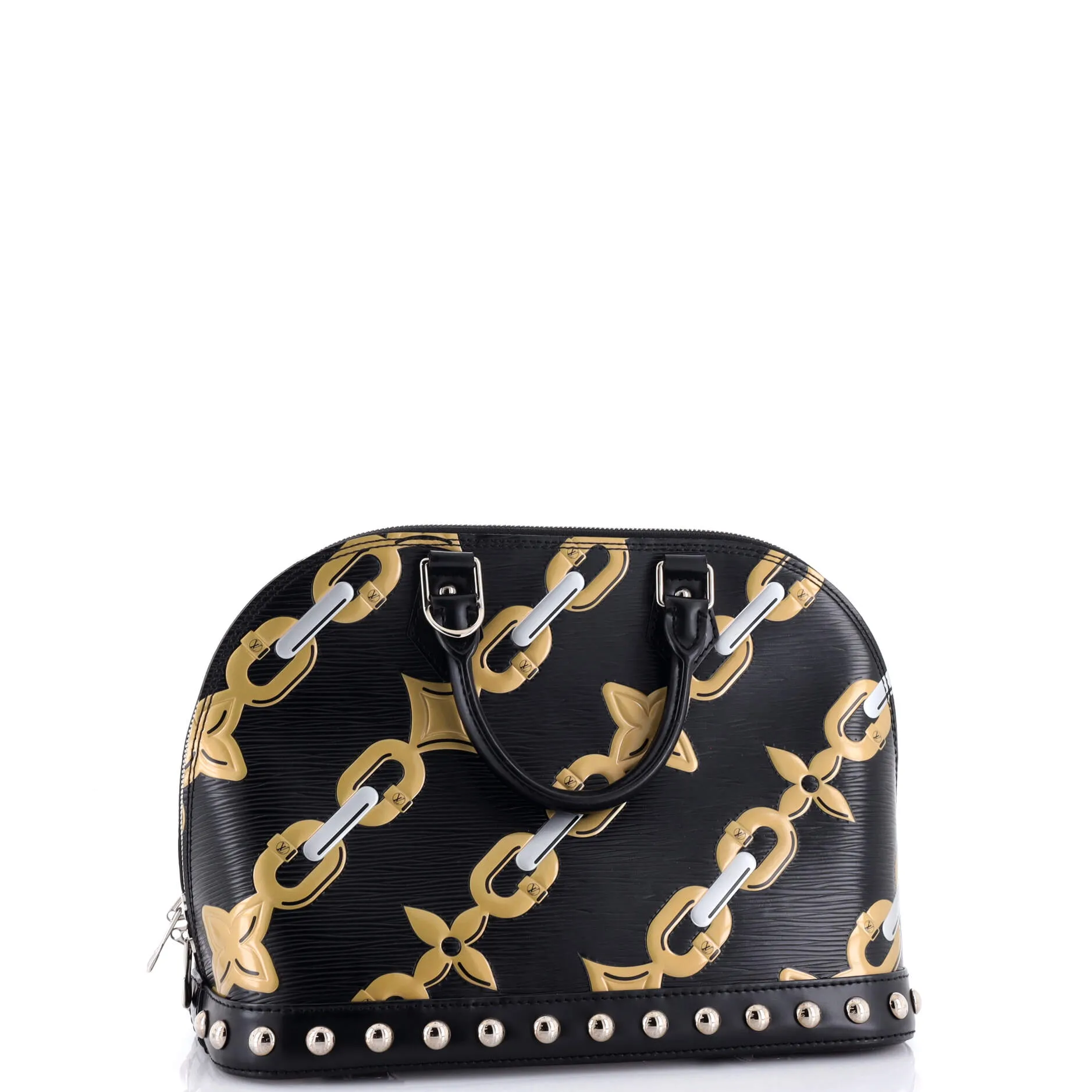 Alma Handbag Limited Edition Print Epi Leather PM