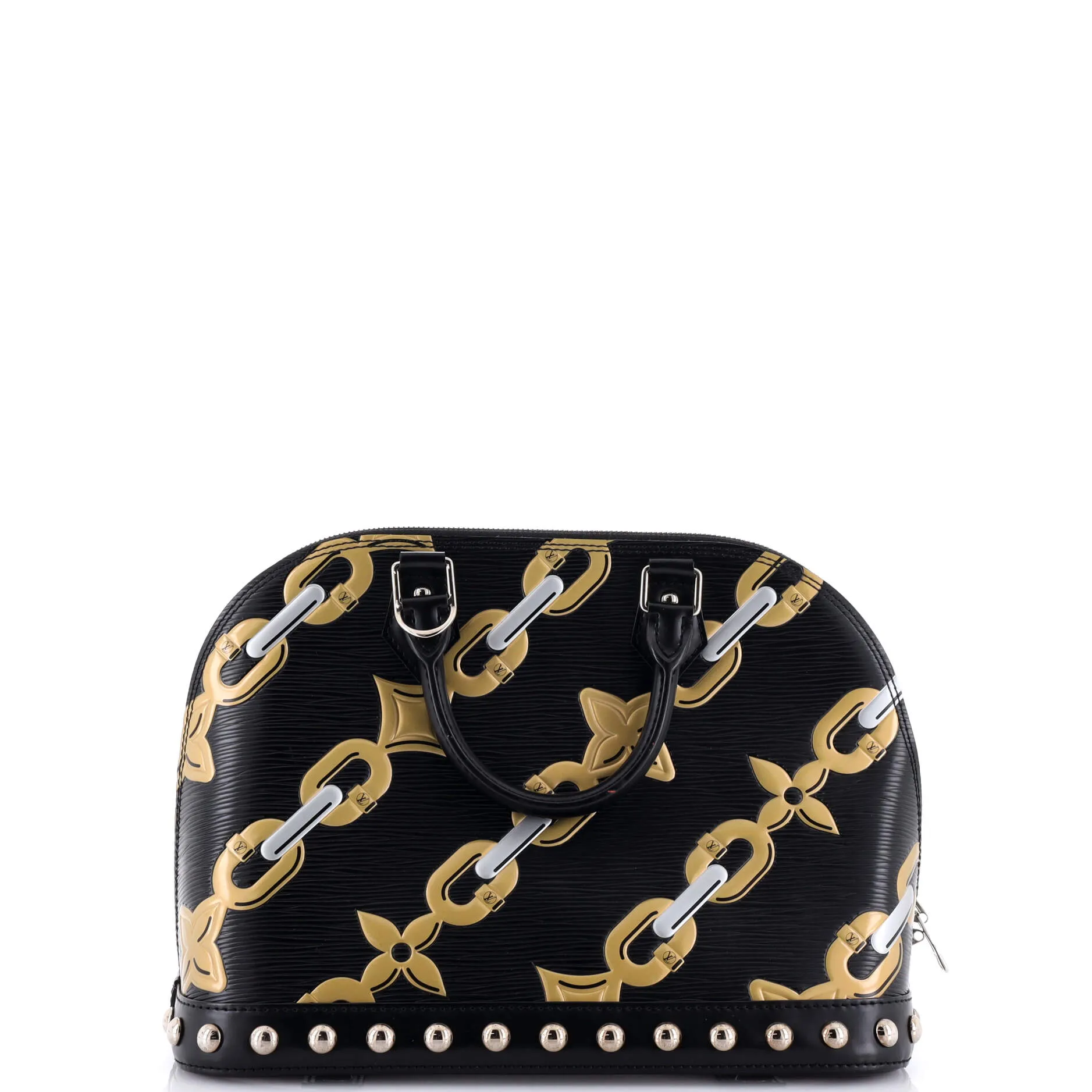 Alma Handbag Limited Edition Print Epi Leather PM