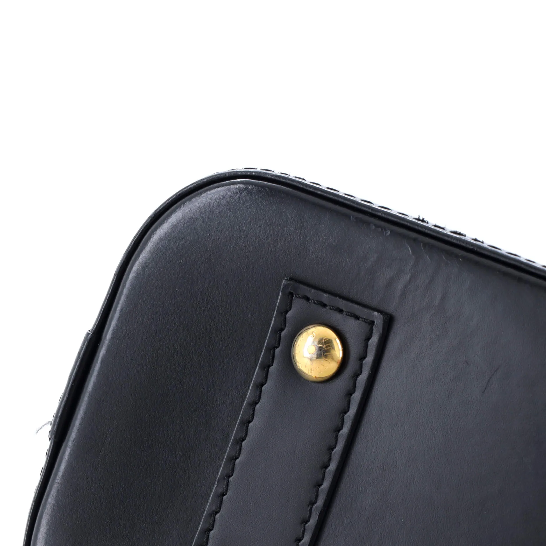 Alma Handbag Love Lock Epi Leather BB