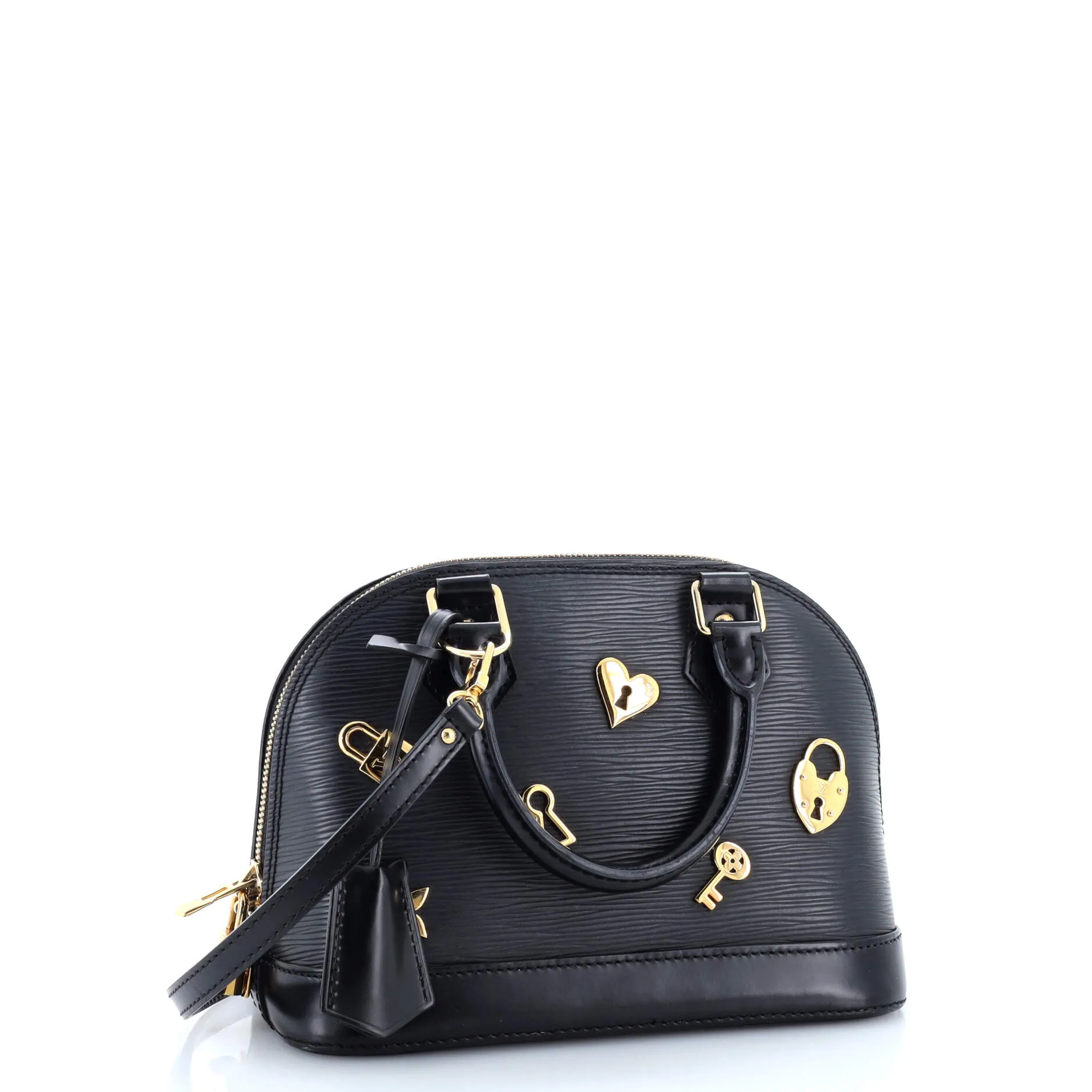 Alma Handbag Love Lock Epi Leather BB