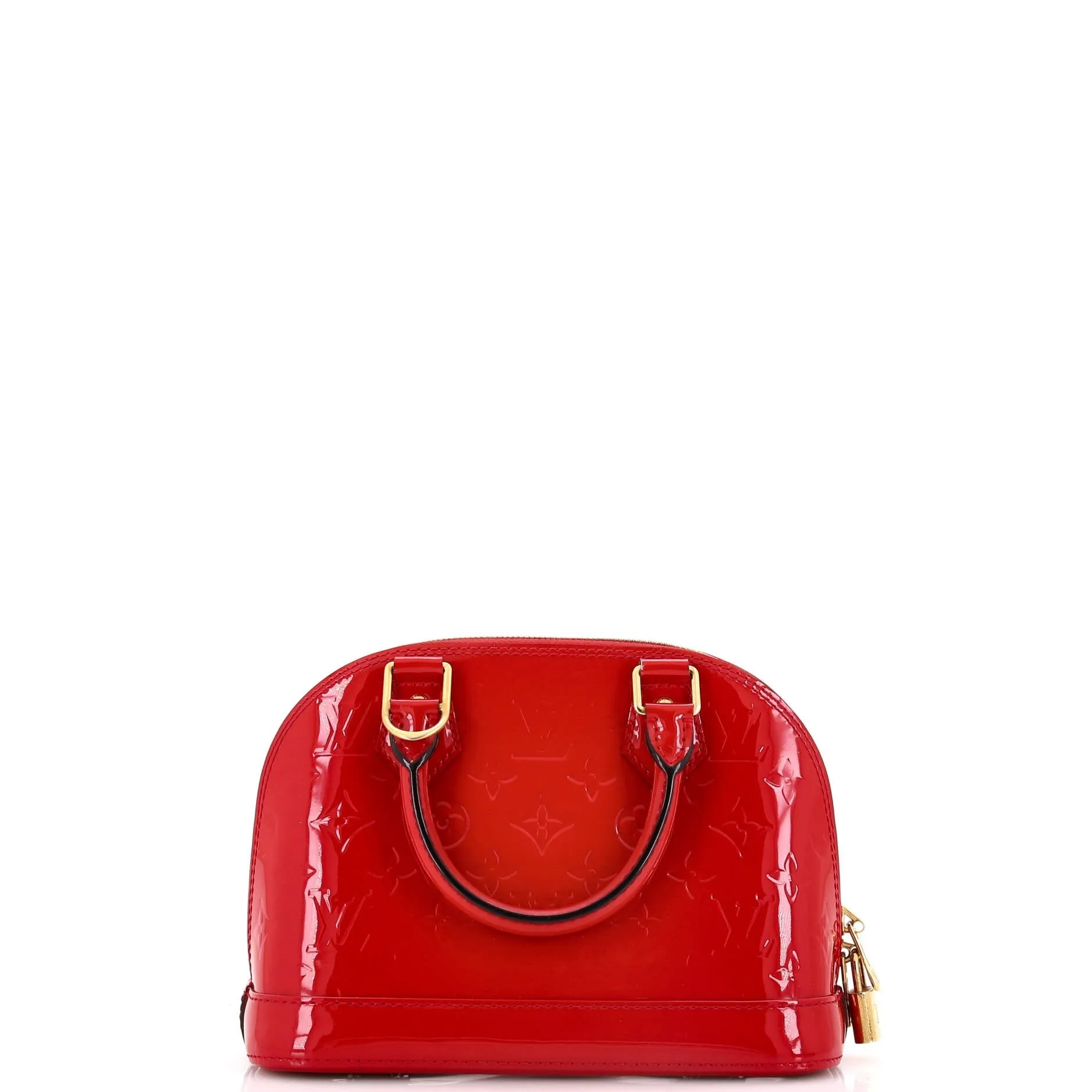 Alma Handbag Monogram Vernis BB