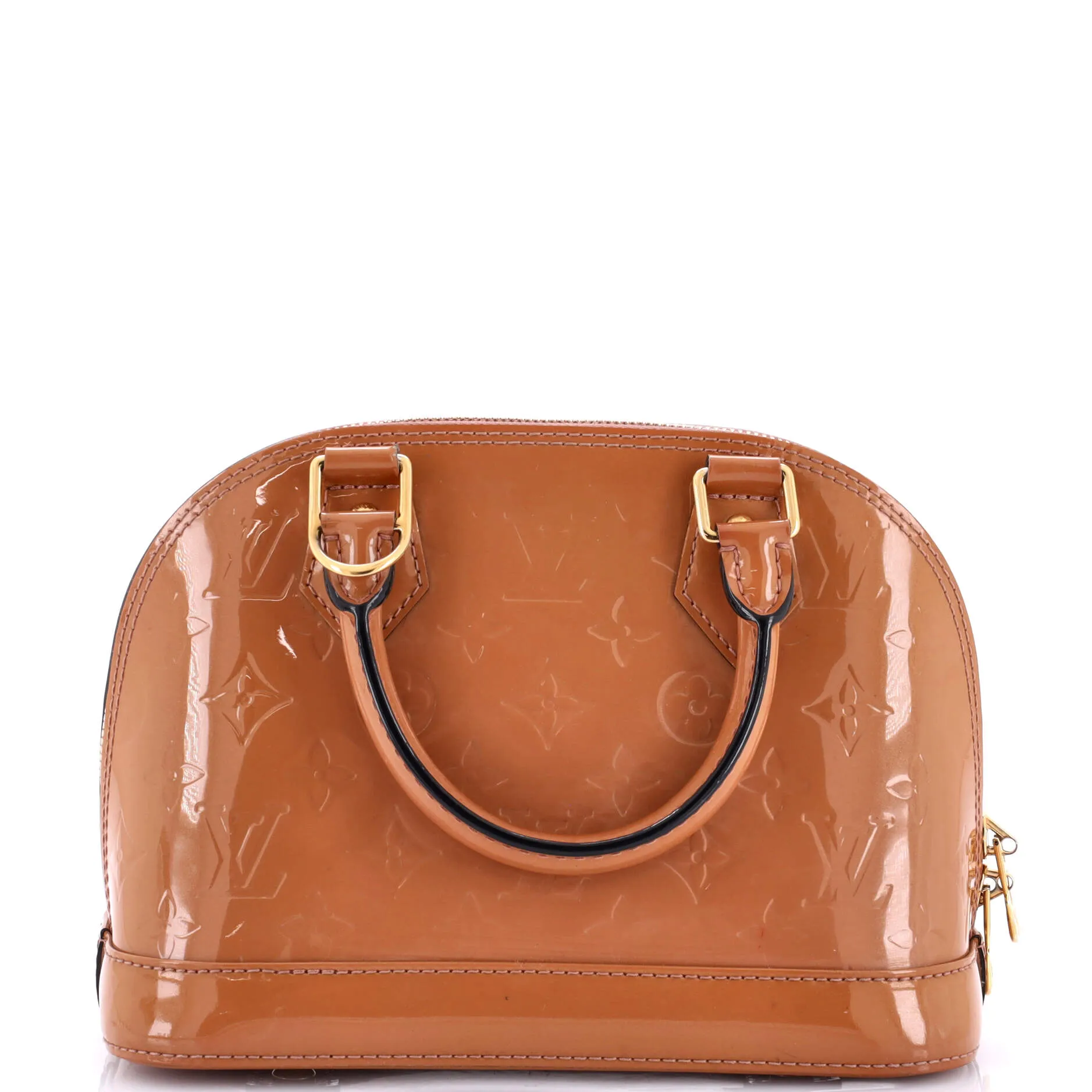 Alma Handbag Monogram Vernis BB