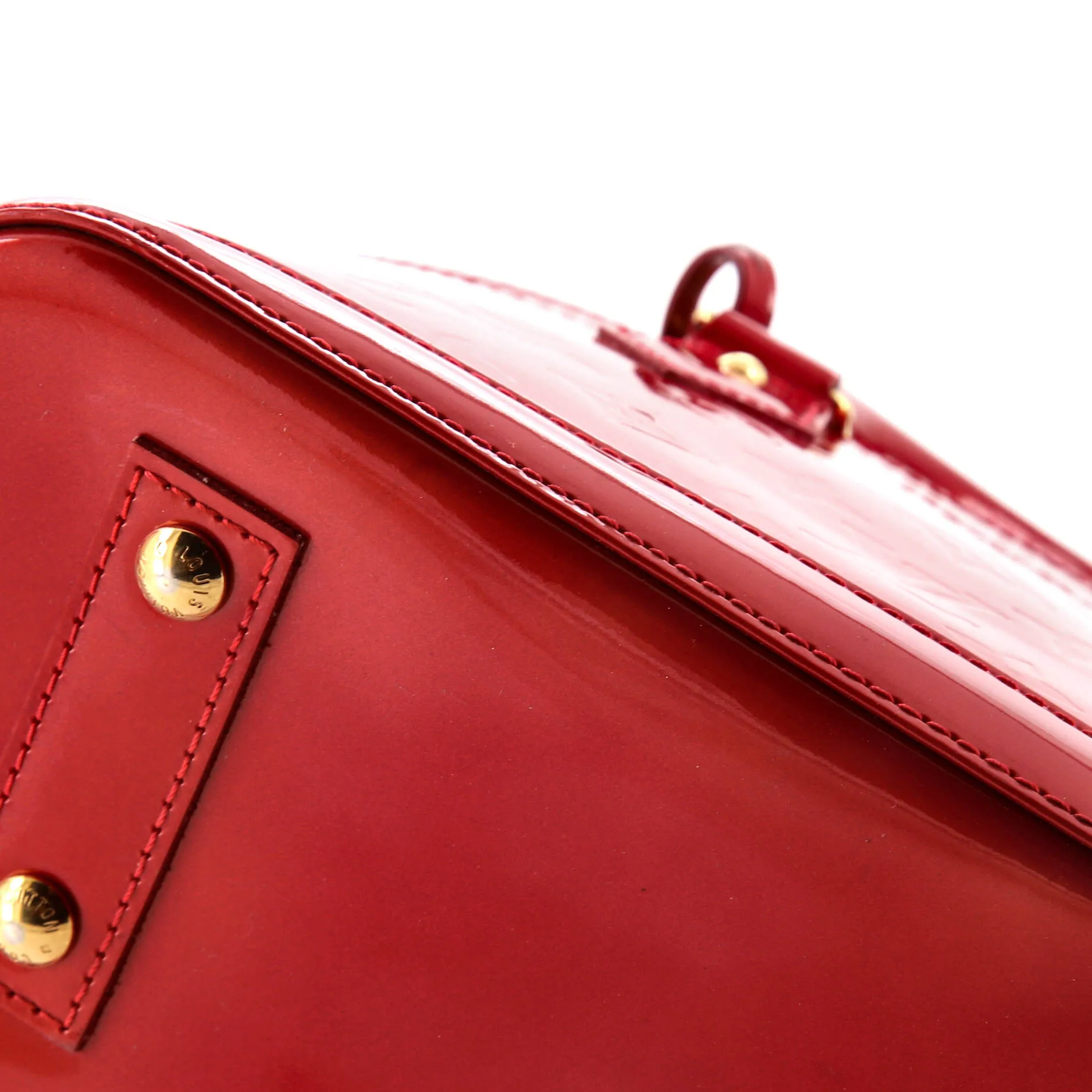 Alma Handbag Monogram Vernis BB