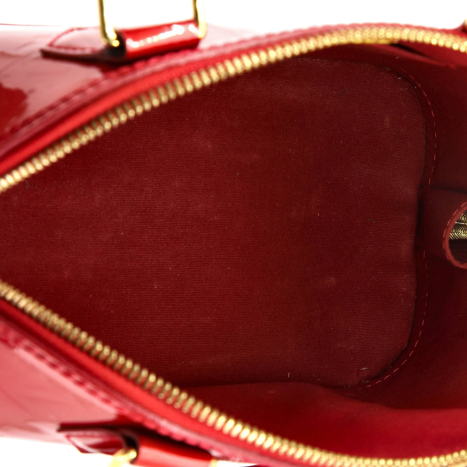 Alma Handbag Monogram Vernis BB