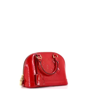 Alma Handbag Monogram Vernis BB