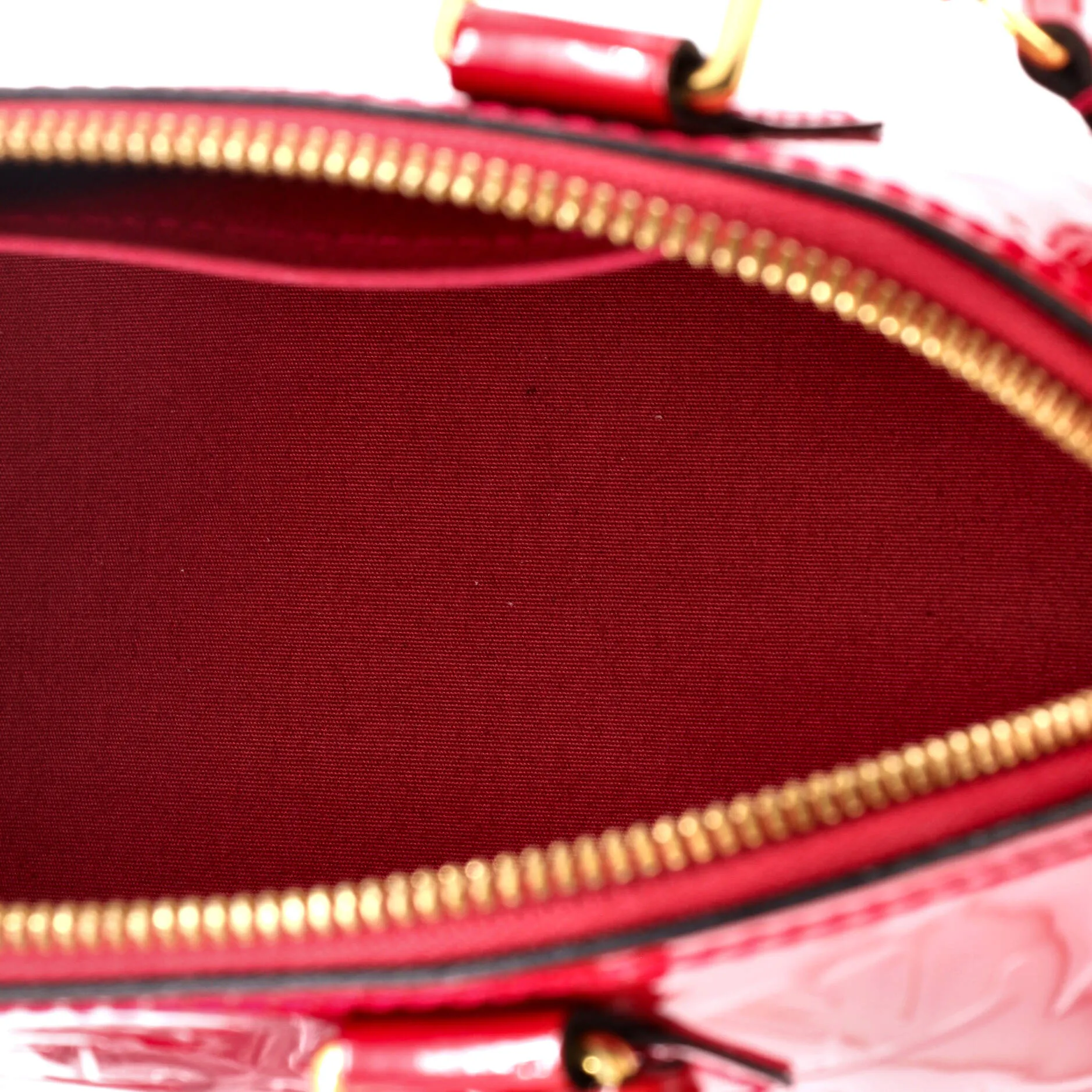 Alma Handbag Monogram Vernis BB