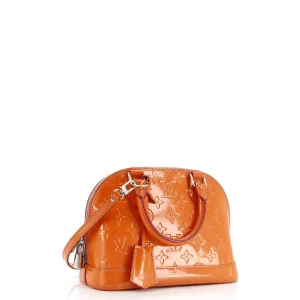 Alma Handbag Monogram Vernis BB