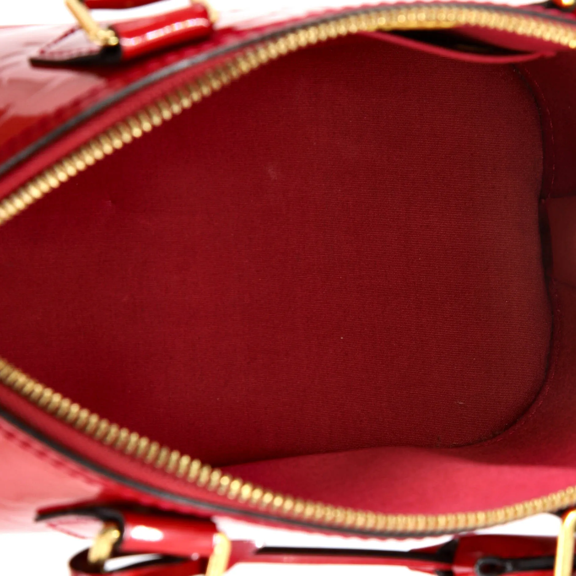 Alma Handbag Monogram Vernis BB
