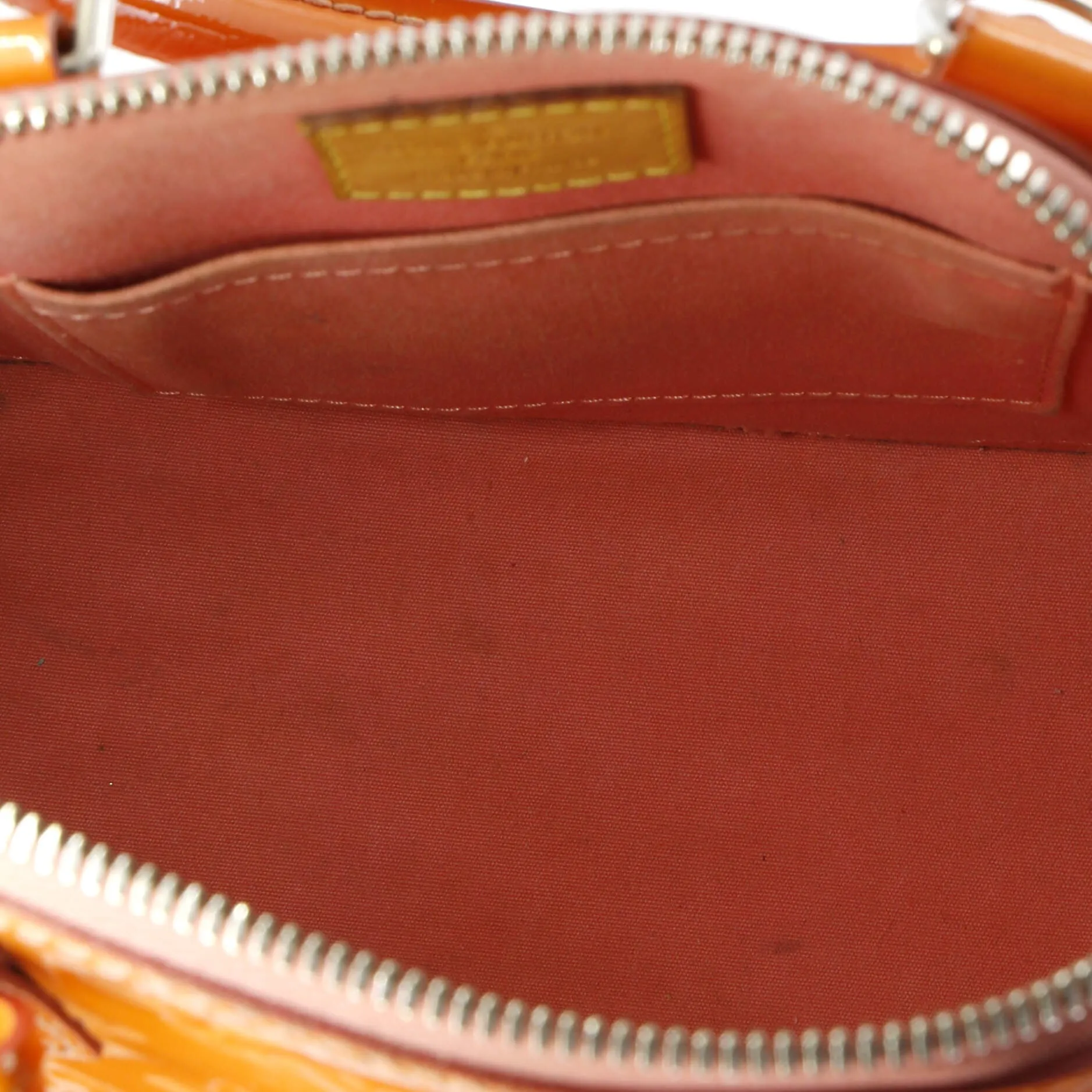 Alma Handbag Monogram Vernis BB