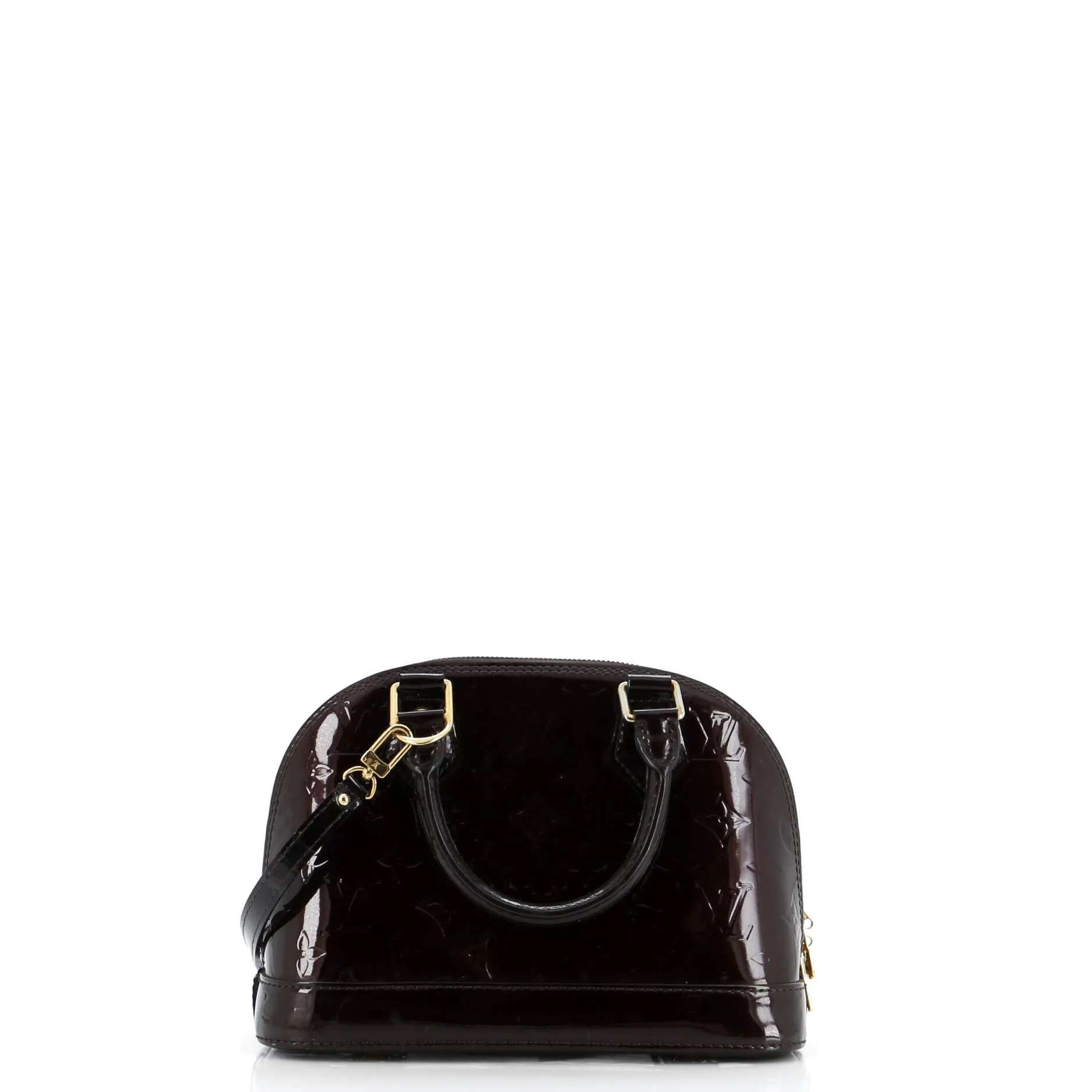 Alma Handbag Monogram Vernis BB