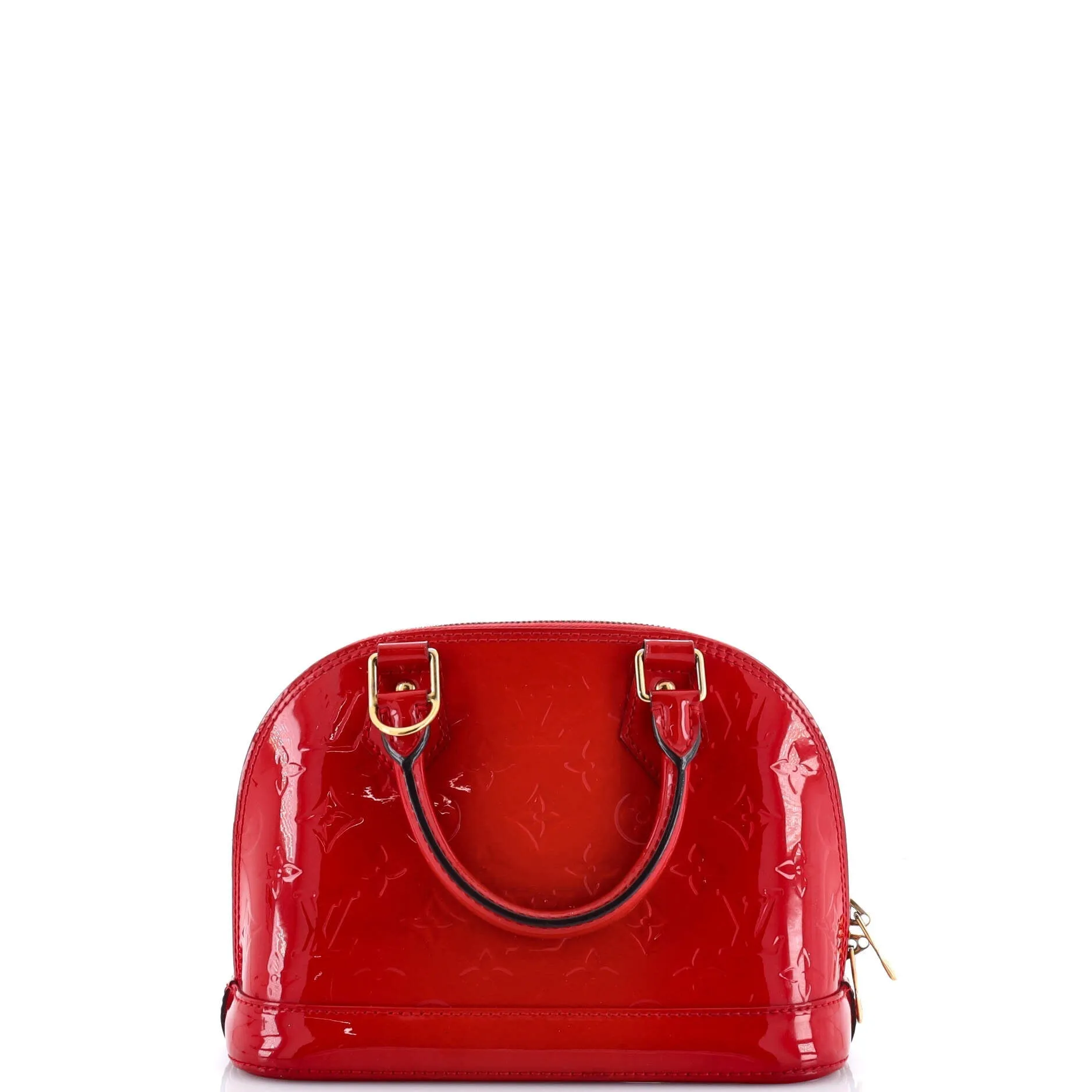 Alma Handbag Monogram Vernis BB