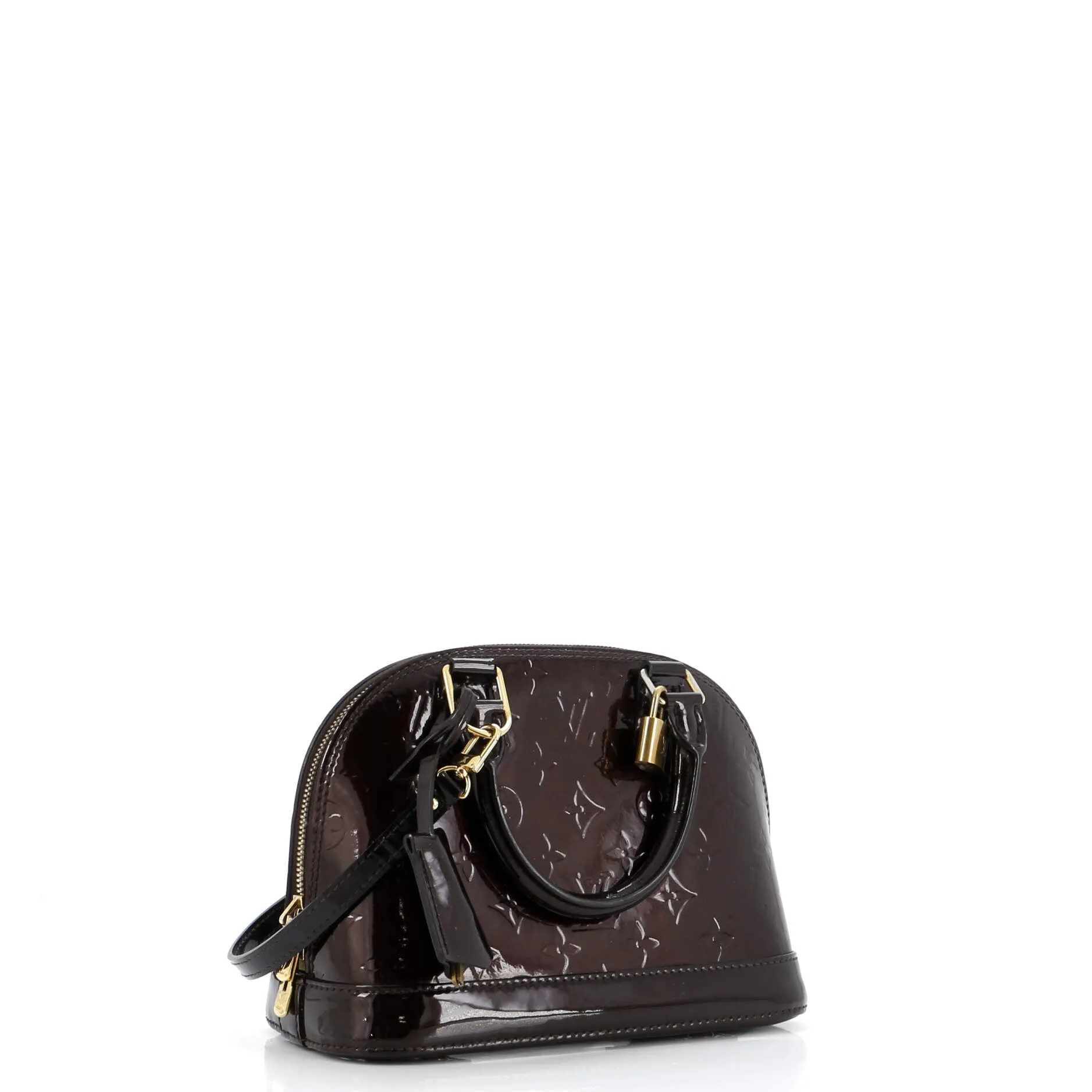 Alma Handbag Monogram Vernis BB