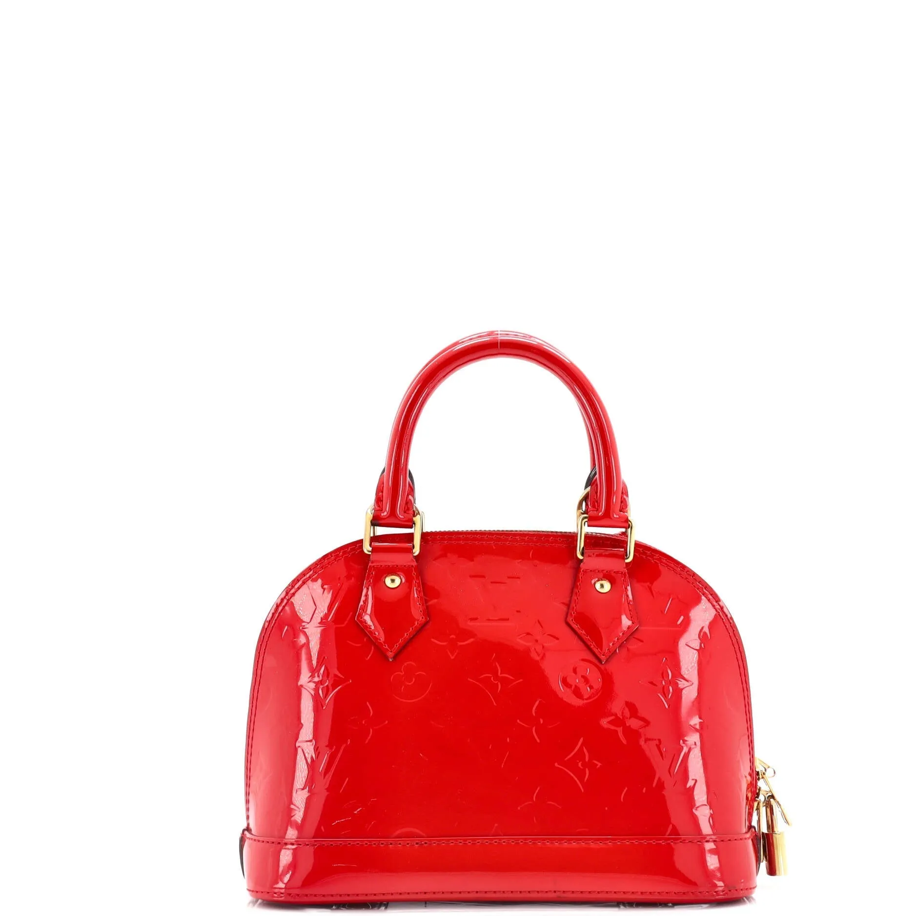 Alma Handbag Monogram Vernis BB