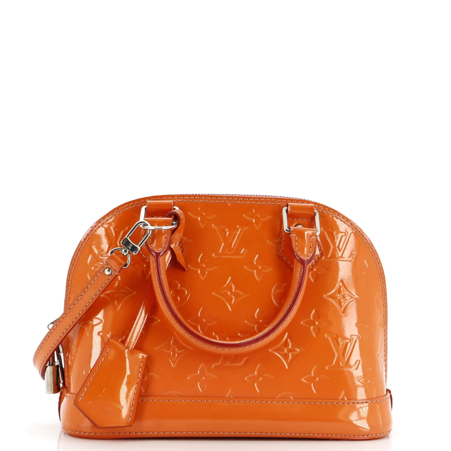 Alma Handbag Monogram Vernis BB