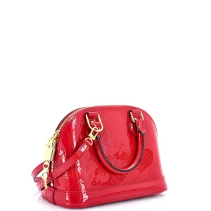 Alma Handbag Monogram Vernis BB
