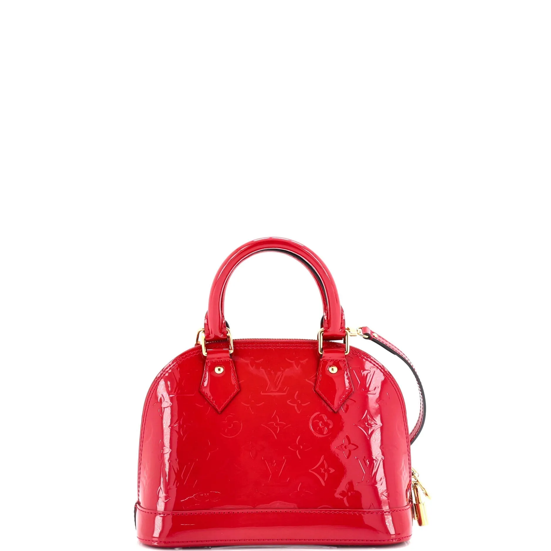 Alma Handbag Monogram Vernis BB