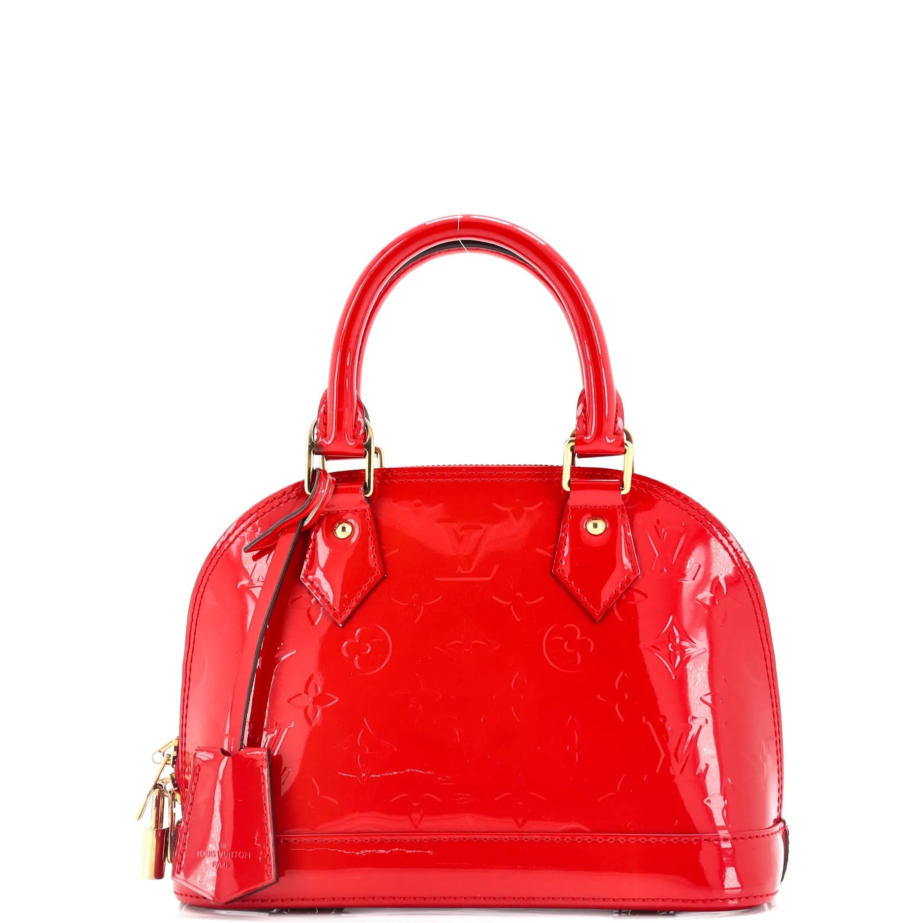 Alma Handbag Monogram Vernis BB