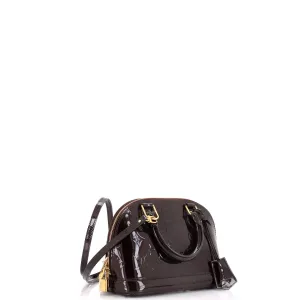 Alma Handbag Monogram Vernis BB