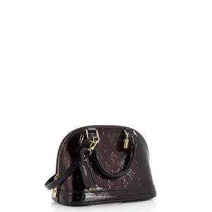 Alma Handbag Monogram Vernis BB